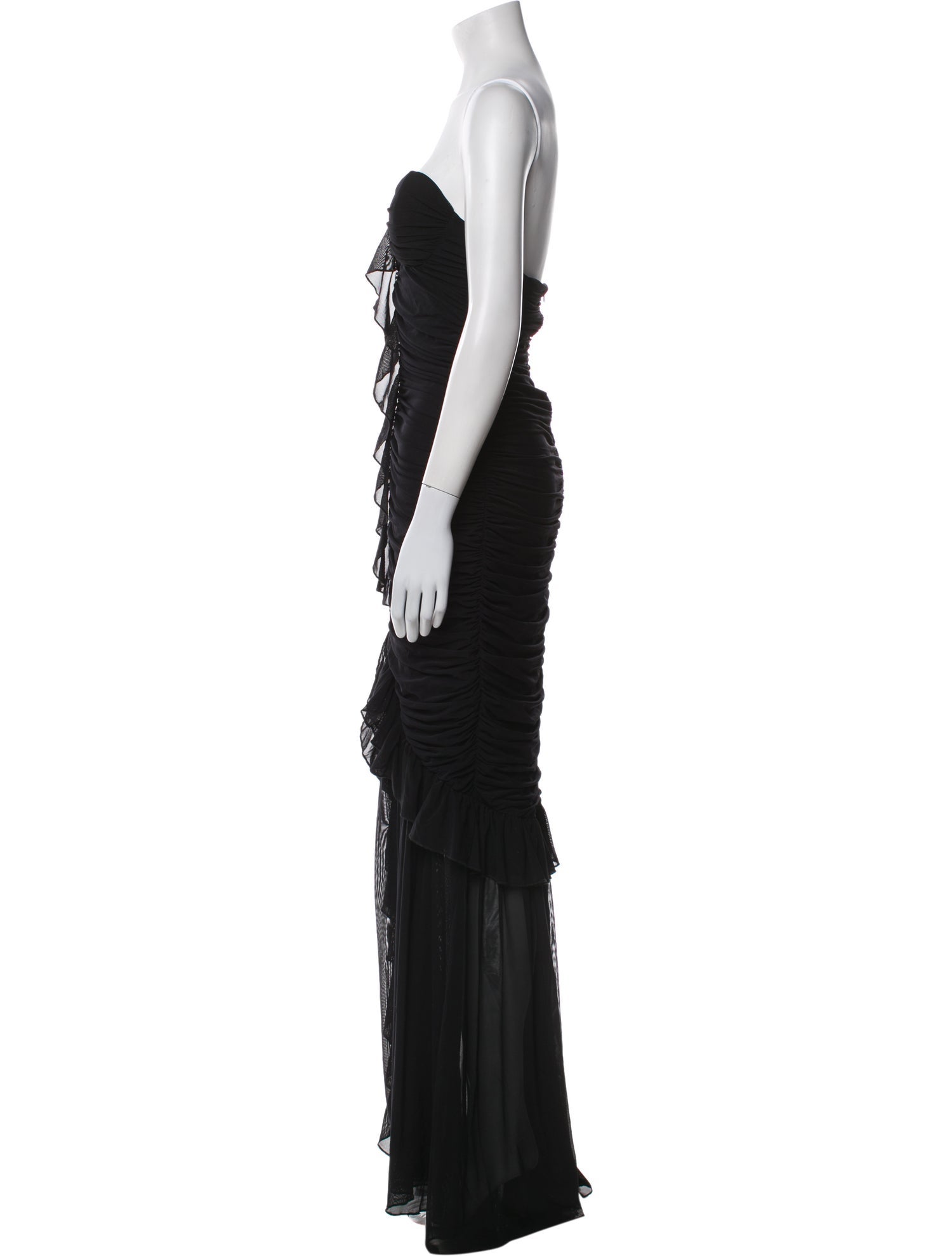 Majorelle Strapless Long Dress