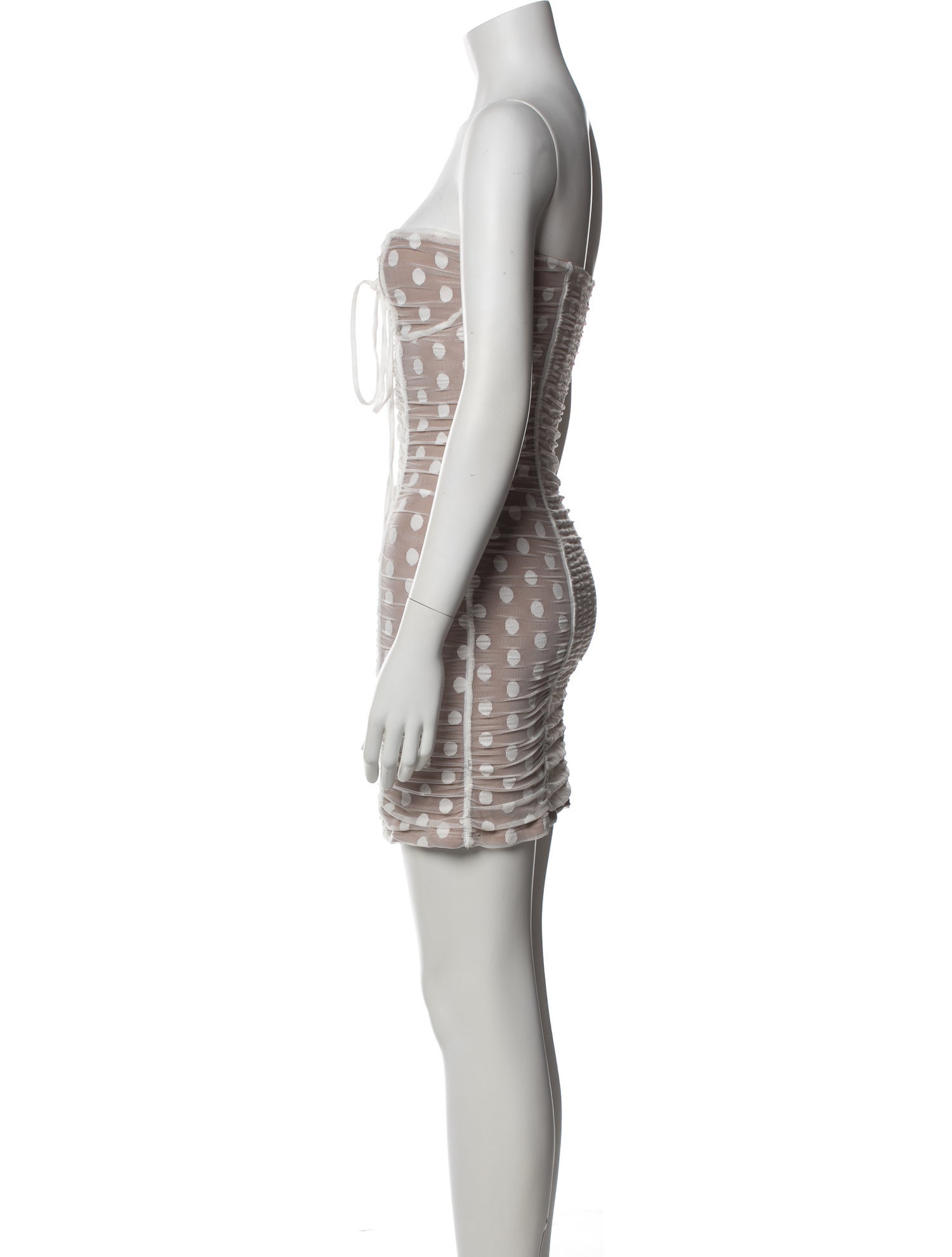 Majorelle Strapless Mini Dress