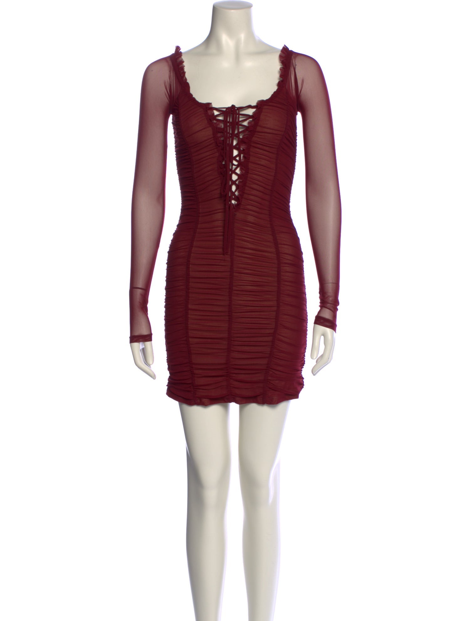 Majorelle Nylon Mini Dress