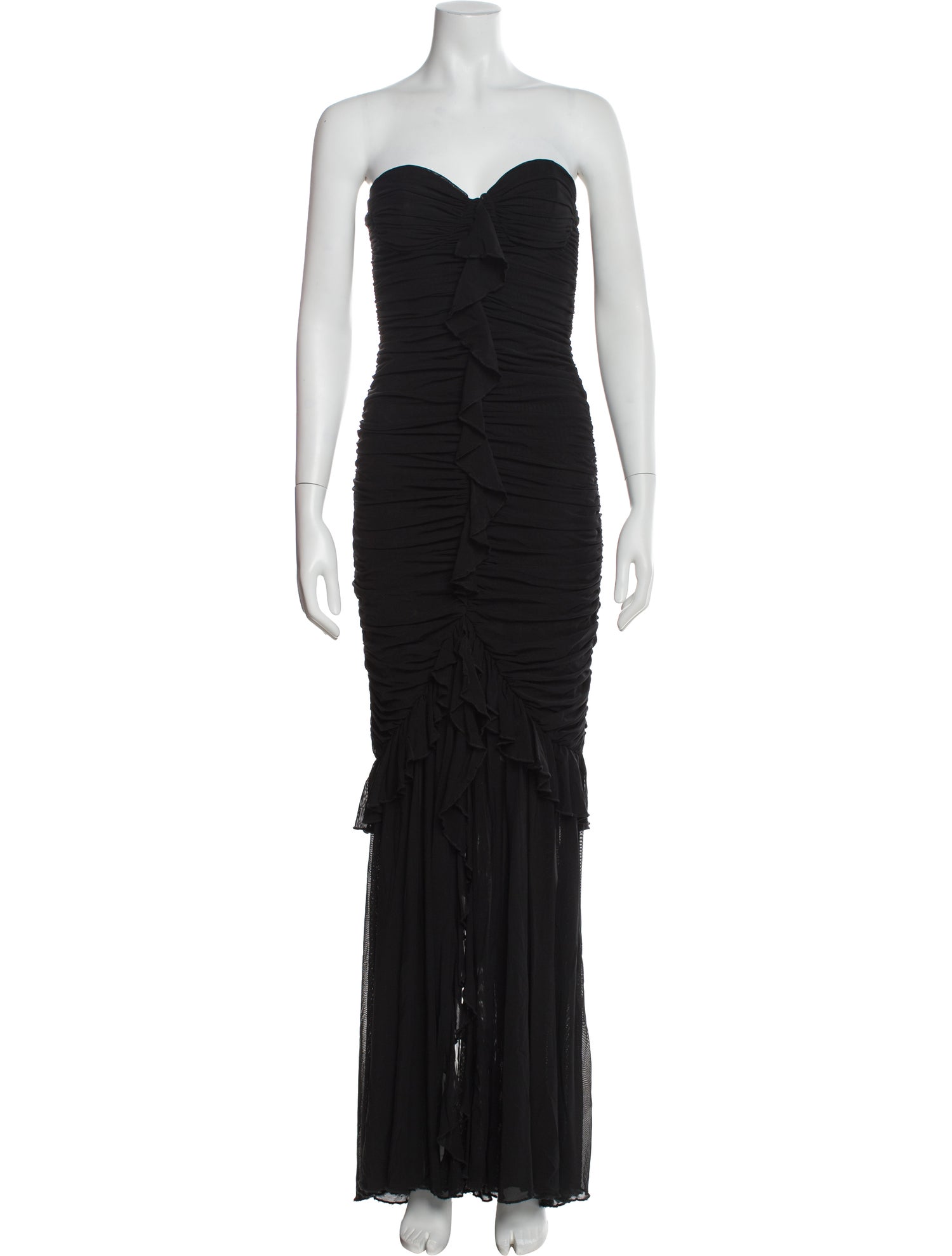 Majorelle Strapless Long Dress