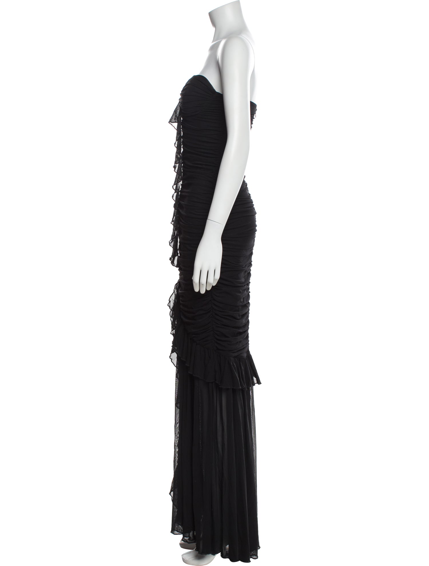 Majorelle Strapless Long Dress