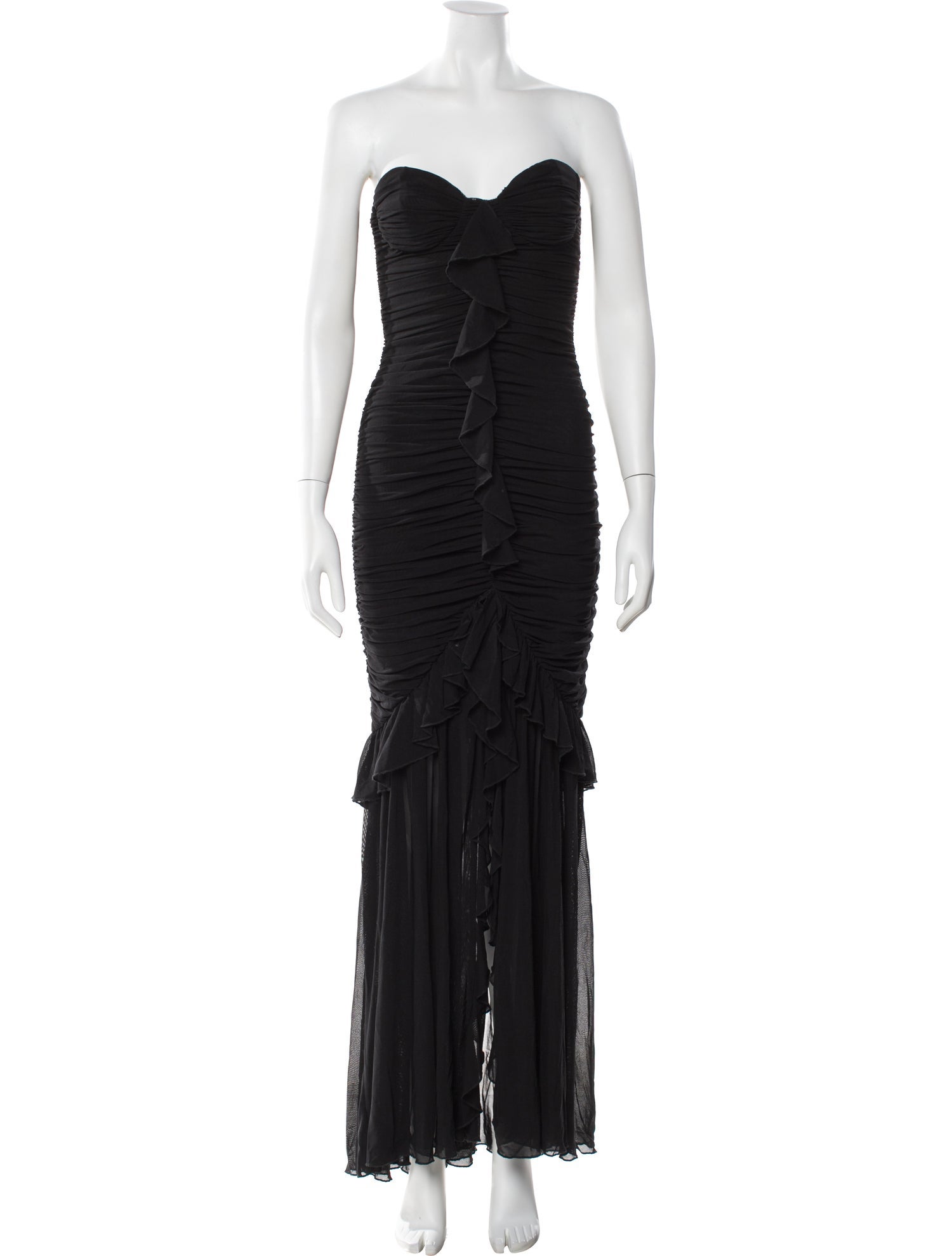 Majorelle Strapless Long Dress