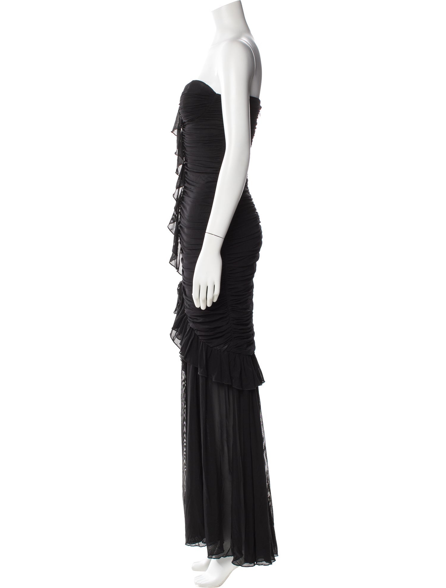 Majorelle Strapless Long Dress