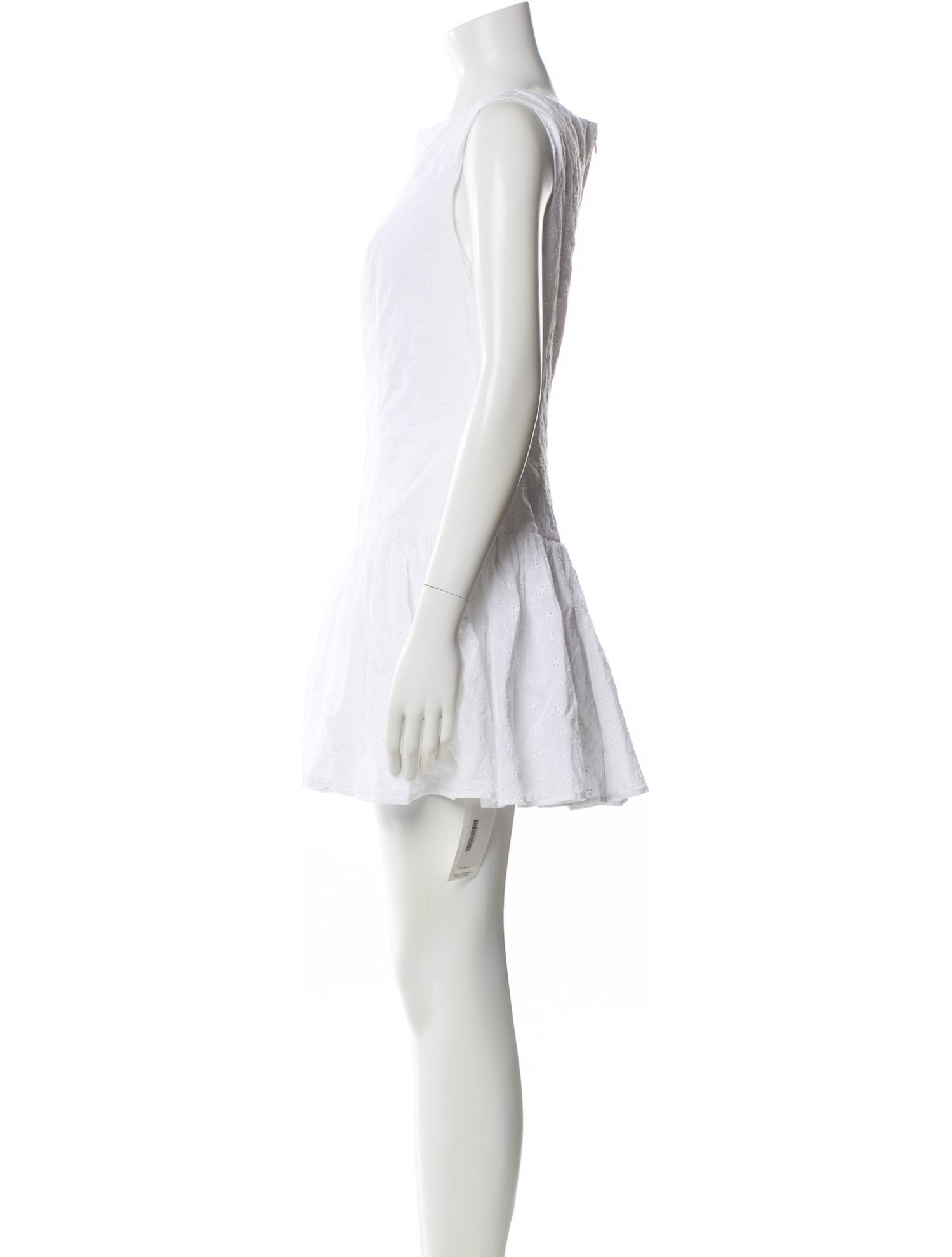 Majorelle Bateau Neckline Mini Dress