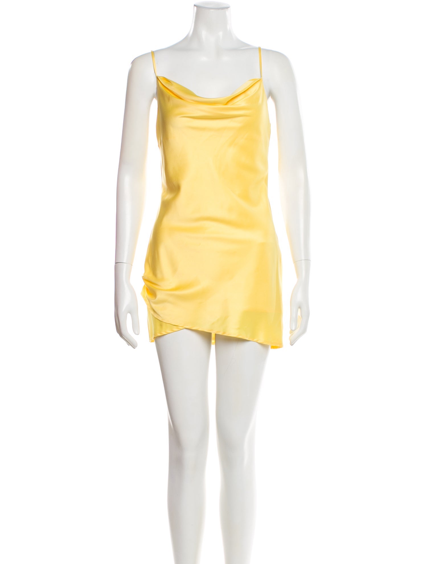 Majorelle Cowl Neck Mini Dress