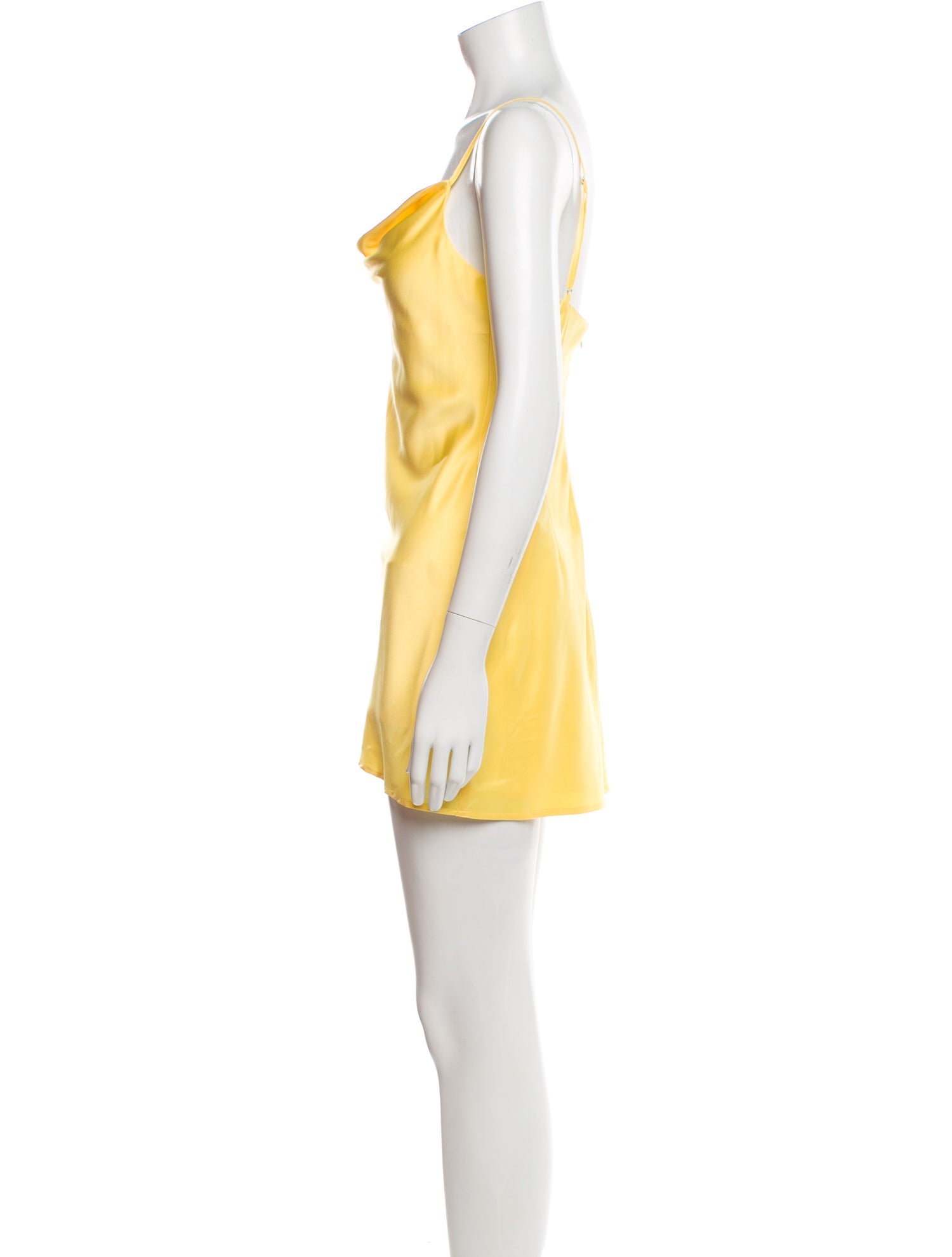 Majorelle Cowl Neck Mini Dress