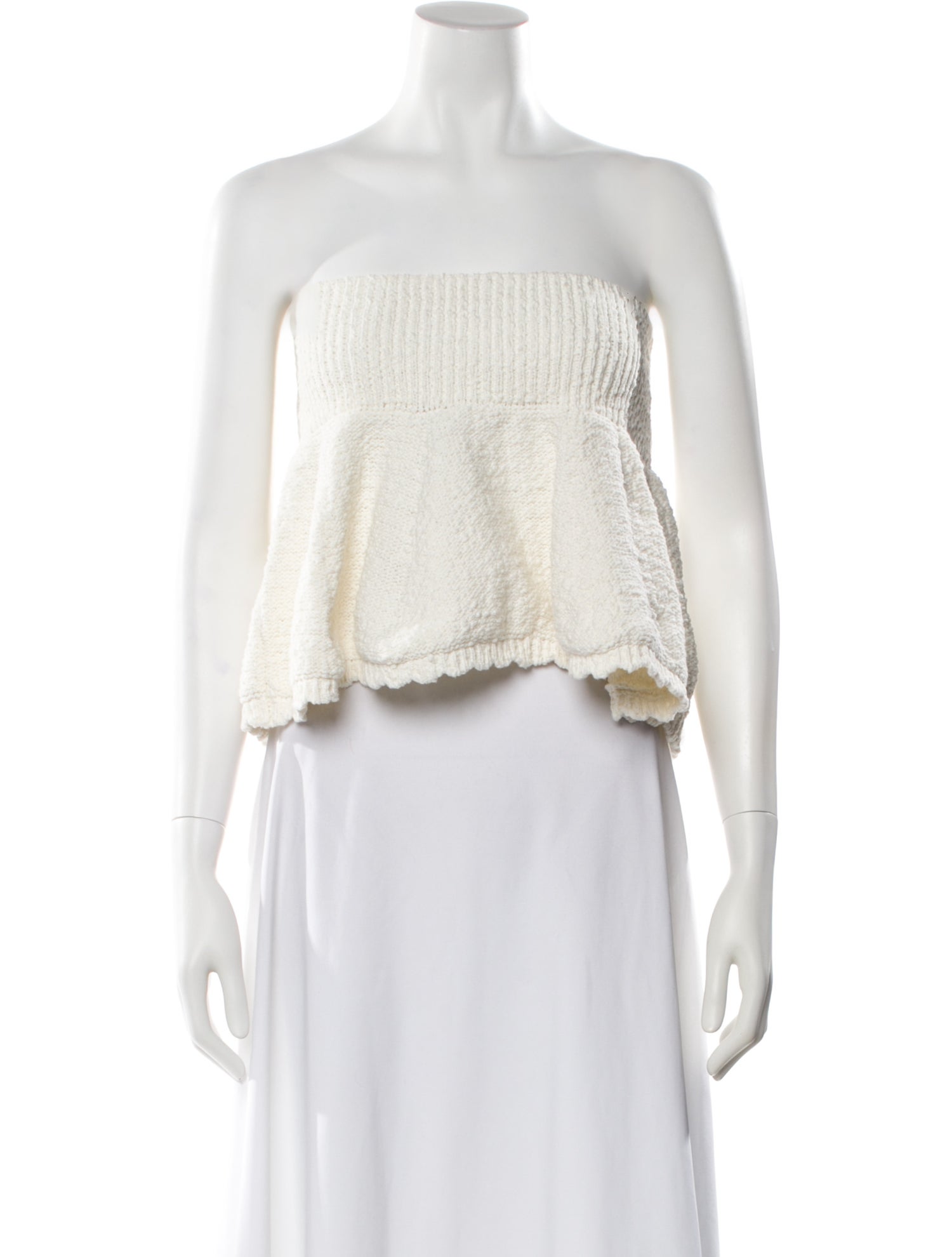 Majorelle Strapless Sweater