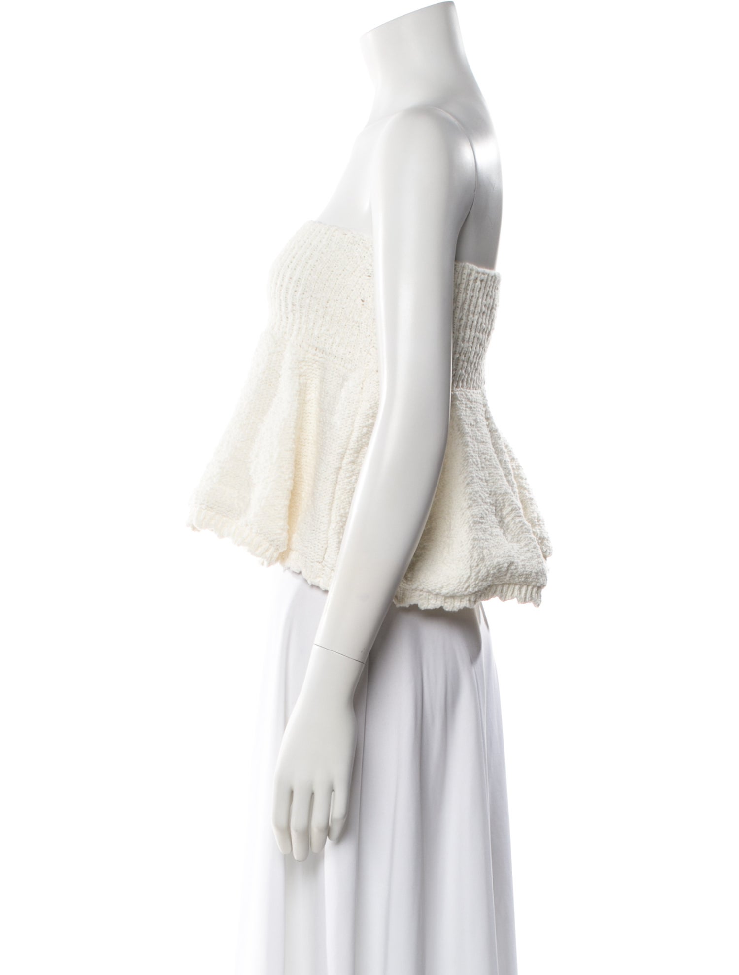 Majorelle Strapless Sweater