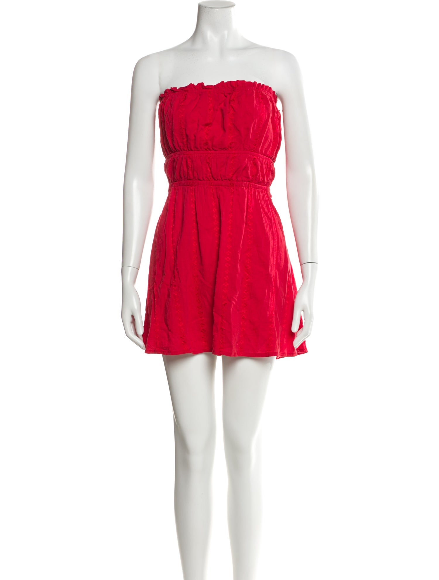 Majorelle Strapless Mini Dress