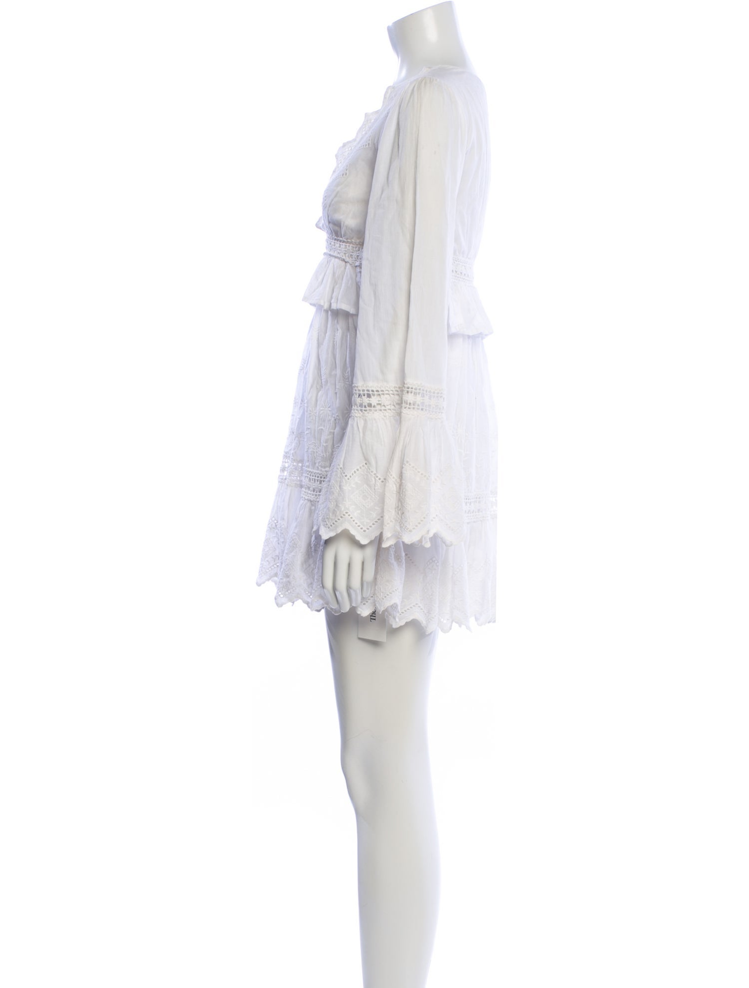 Majorelle V-Neck Mini Dress