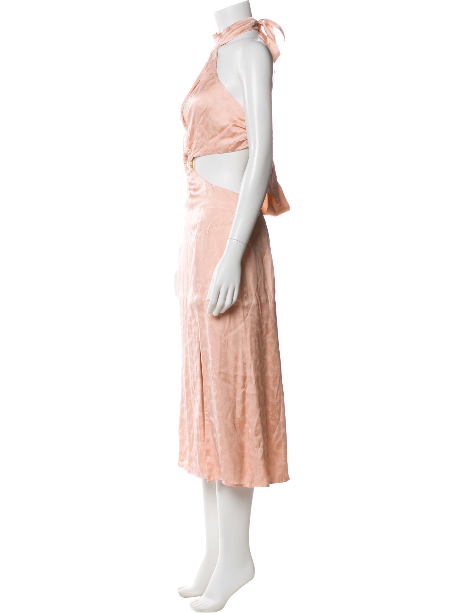 Majorelle Halterneck Long Dress