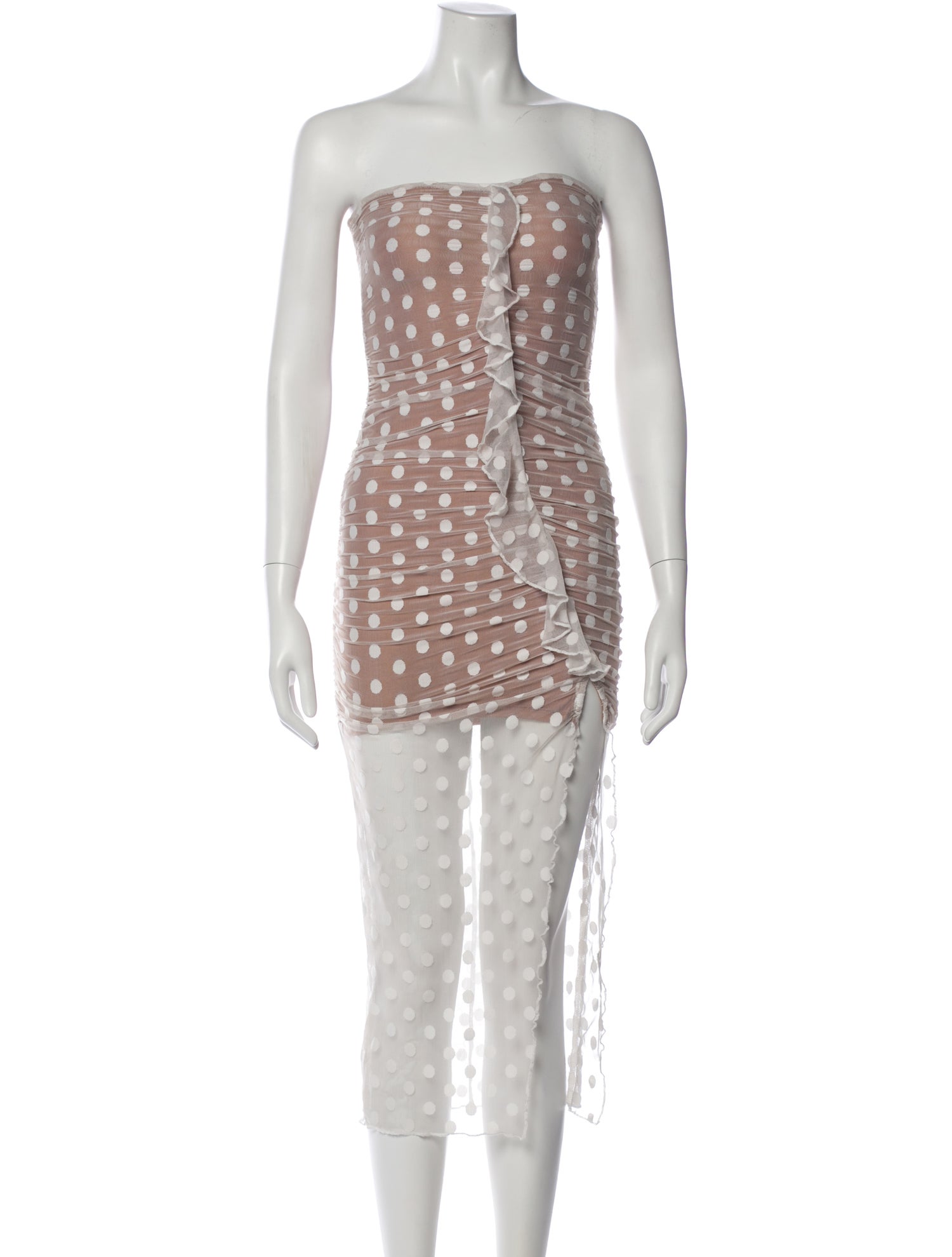 Majorelle Nylon Knee-Length Dress