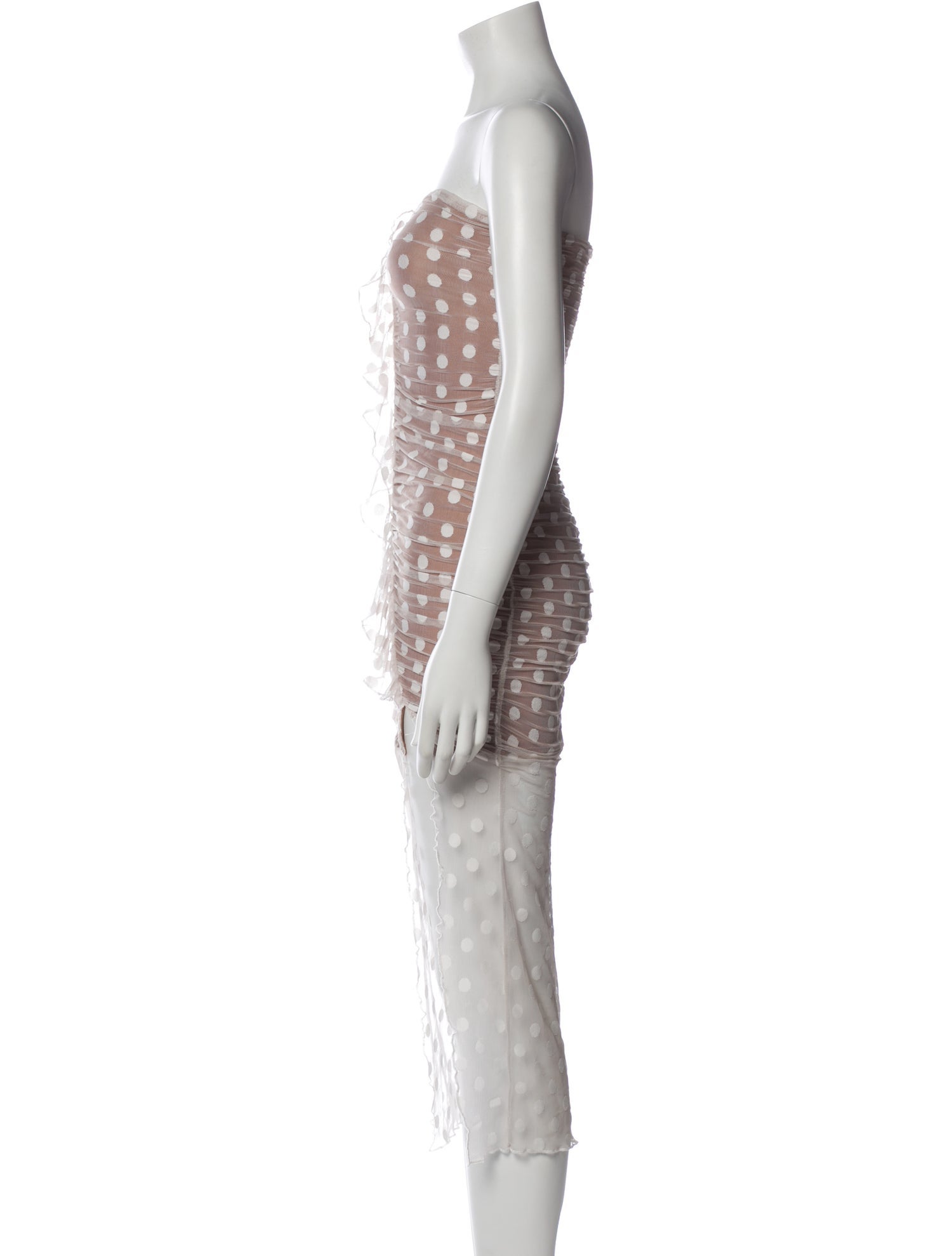 Majorelle Nylon Knee-Length Dress