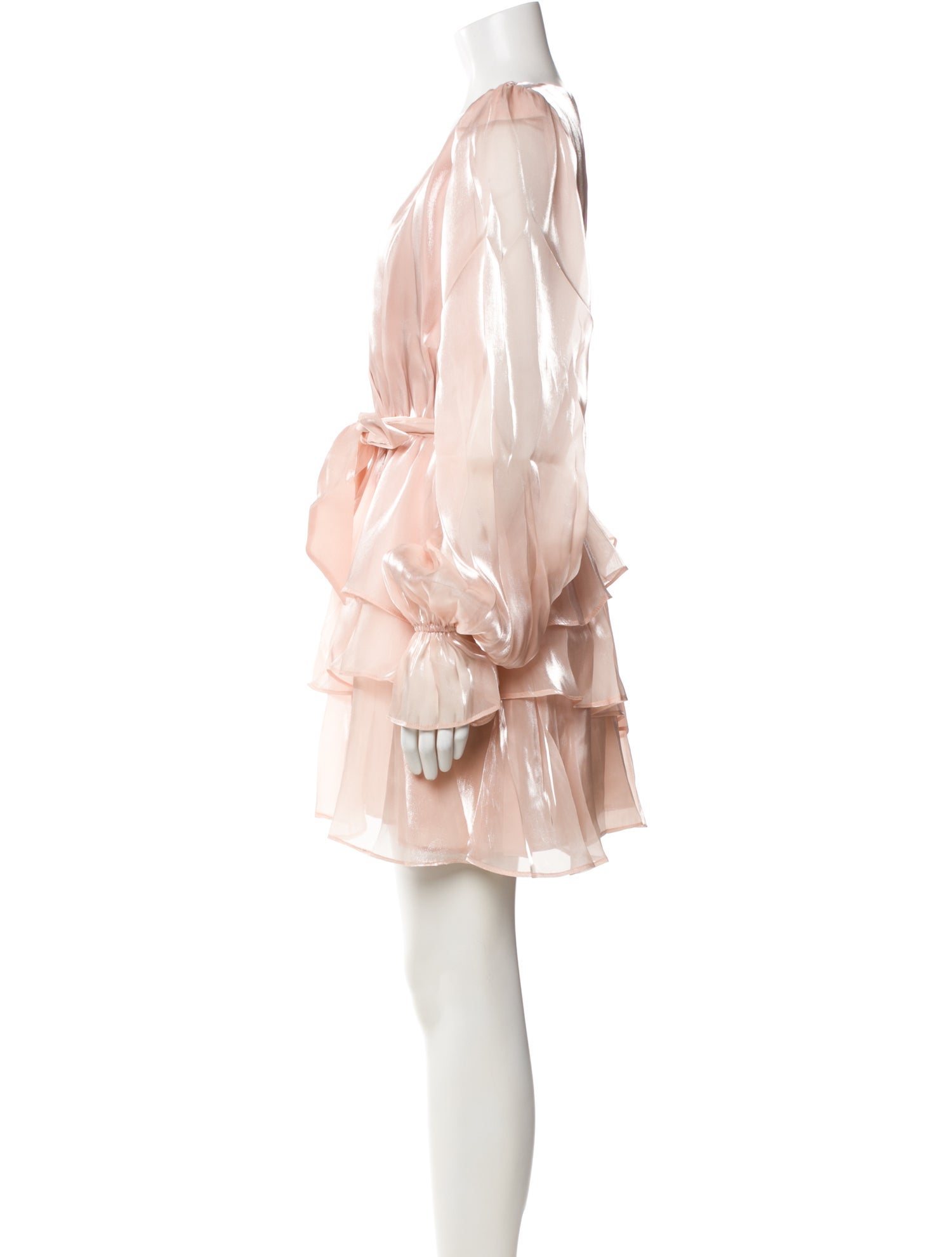 Majorelle V-Neck Mini Dress