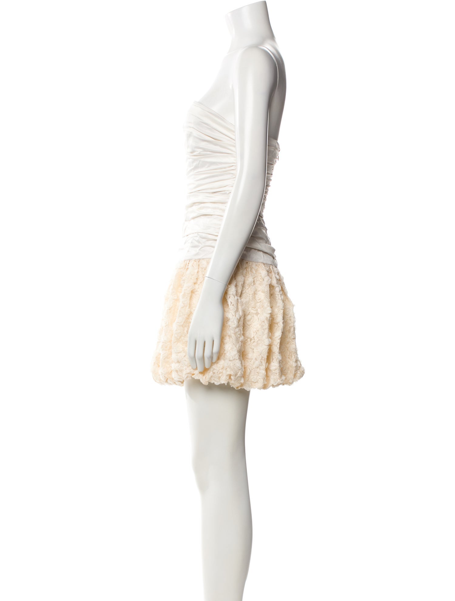 Majorelle Strapless Mini Dress