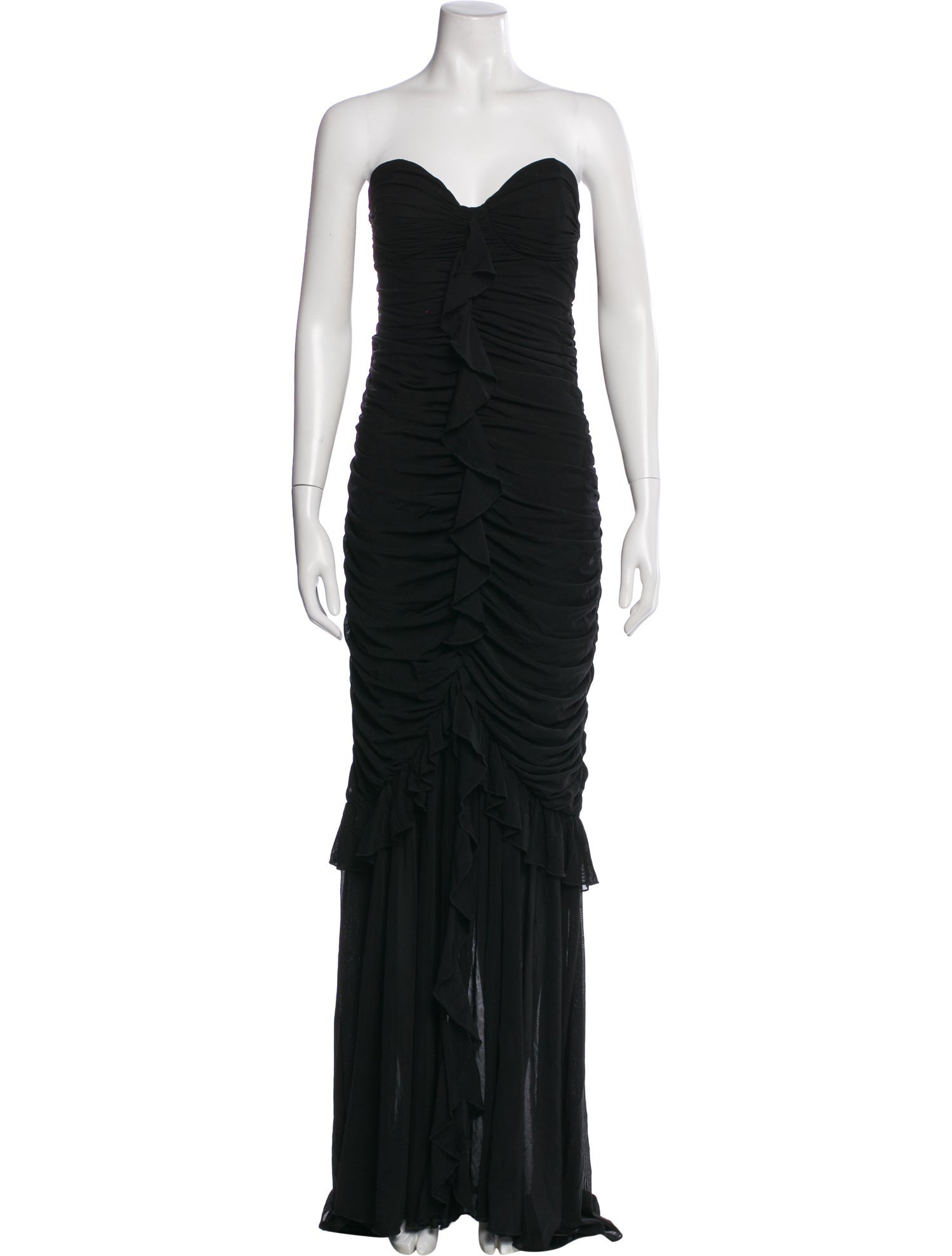 Majorelle Strapless Long Dress