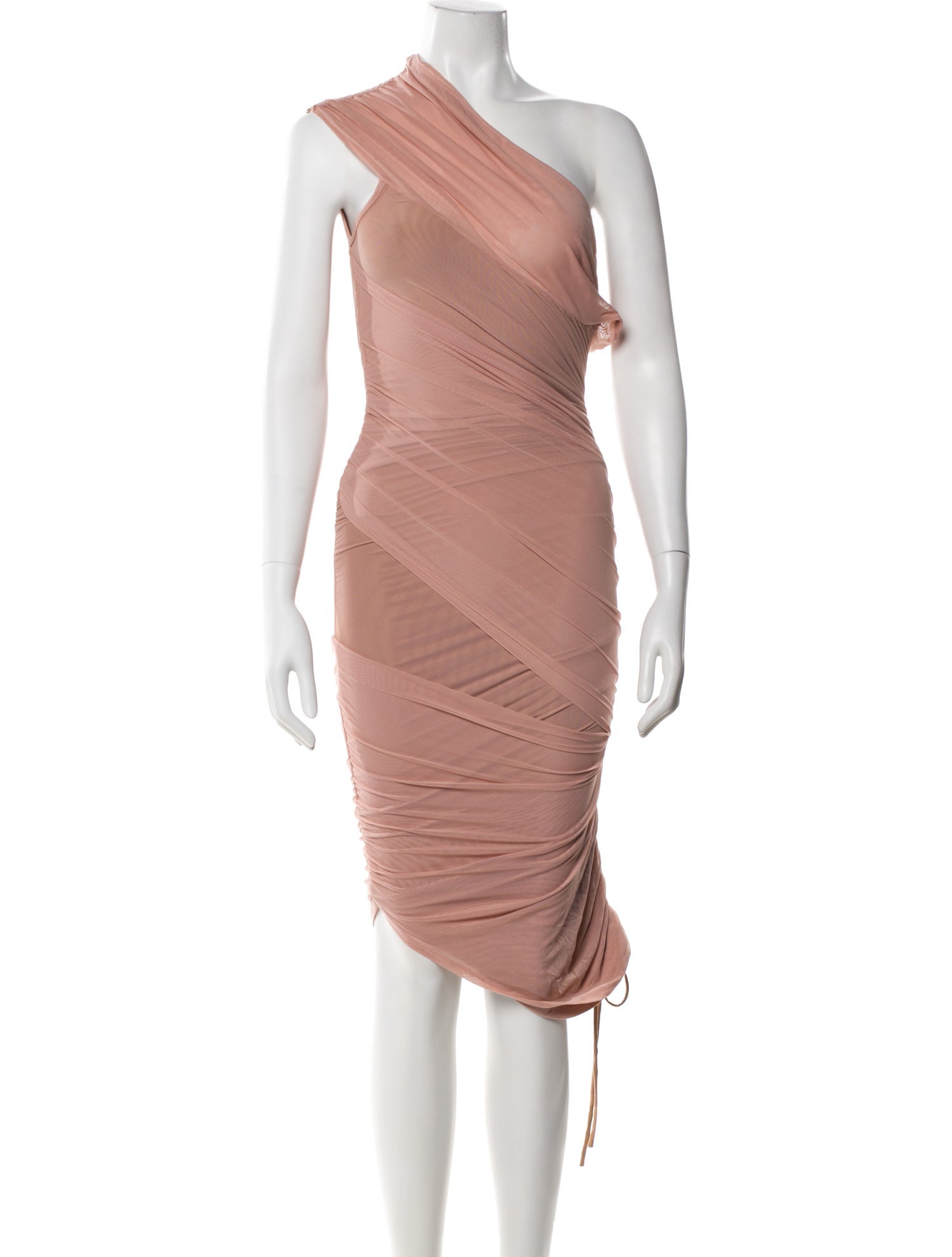Majorelle One-Shoulder Mini Dress