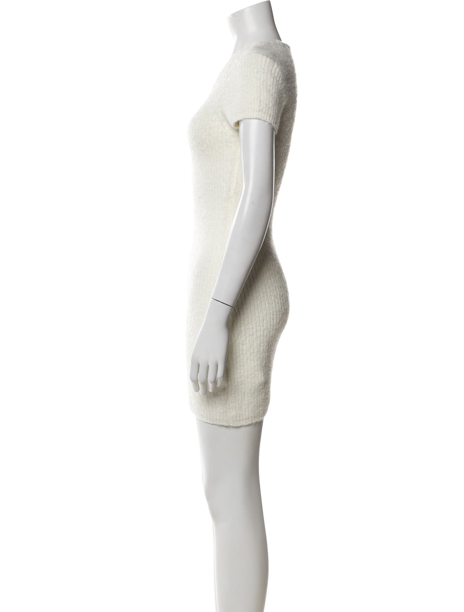 Majorelle Scoop Neck Mini Dress