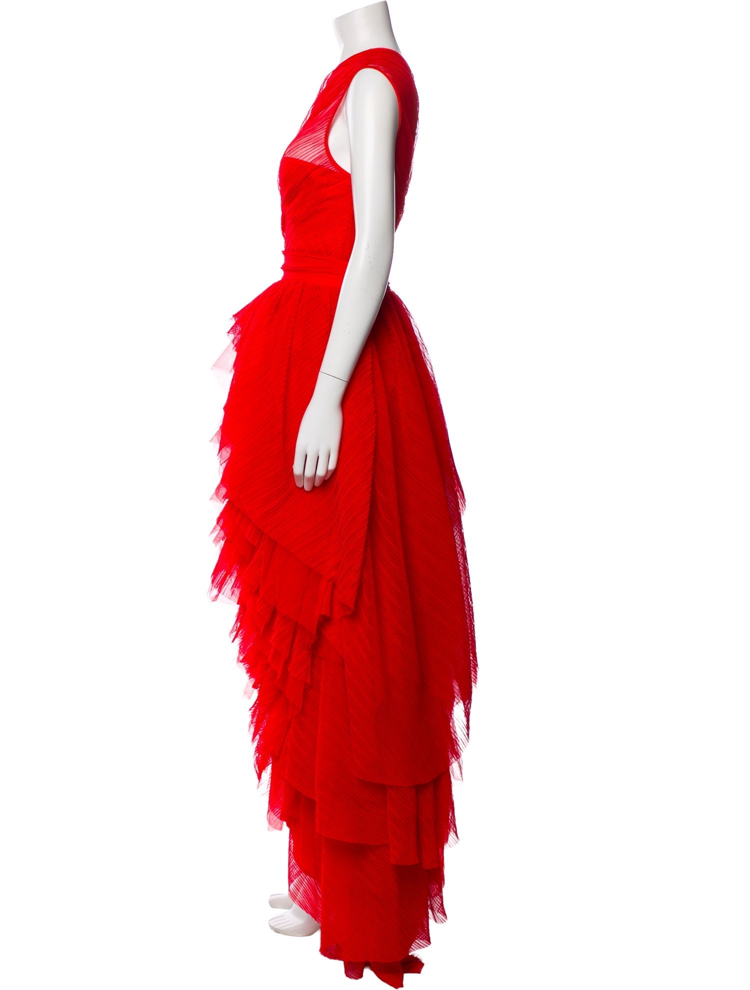 Majorelle One-Shoulder Long Dress