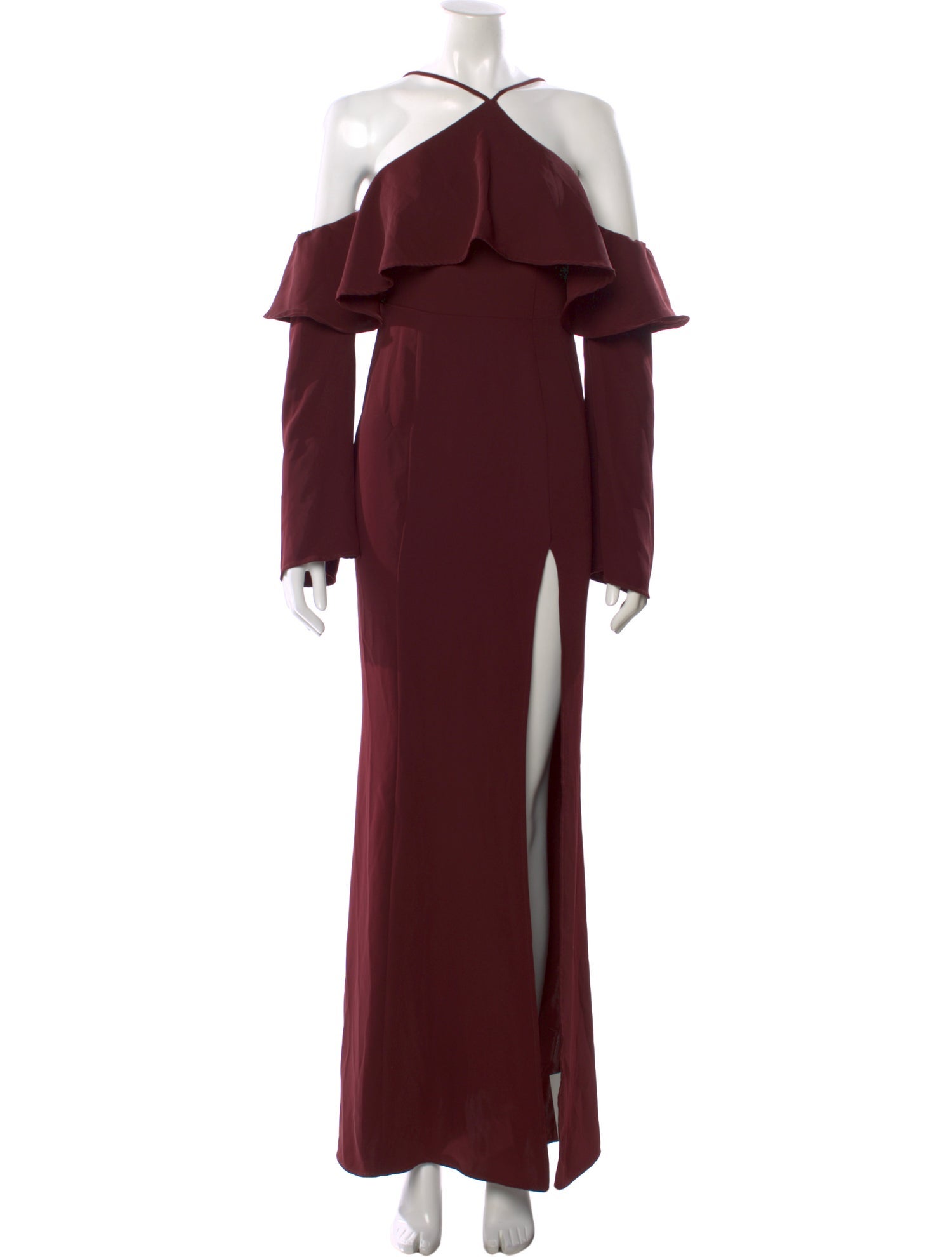 Majorelle Off-The-Shoulder Long Dress