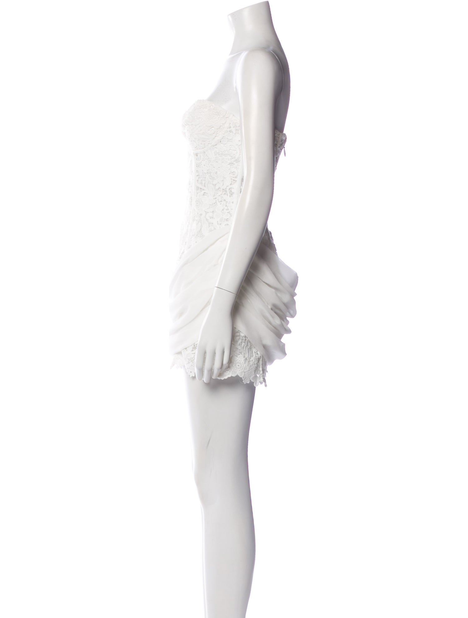 Majorelle Strapless Mini Dress