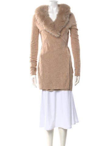 Pre-owned Majorelle Cowl Neck Sweater In Neutral