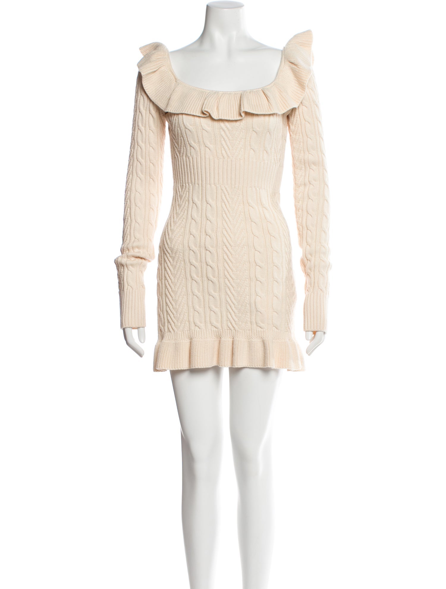 Majorelle Scoop Neck Mini Dress