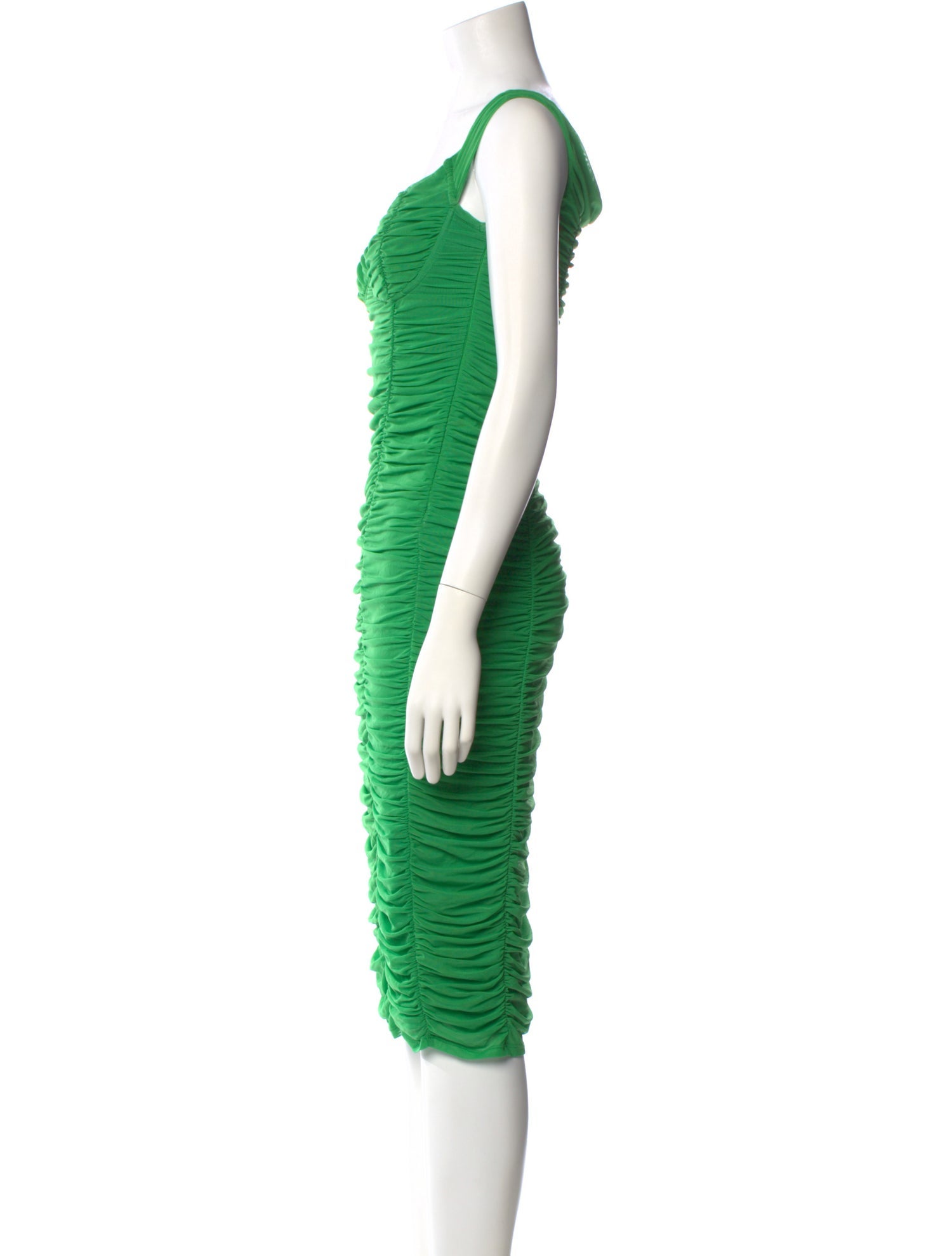 Majorelle Nylon Knee-Length Dress