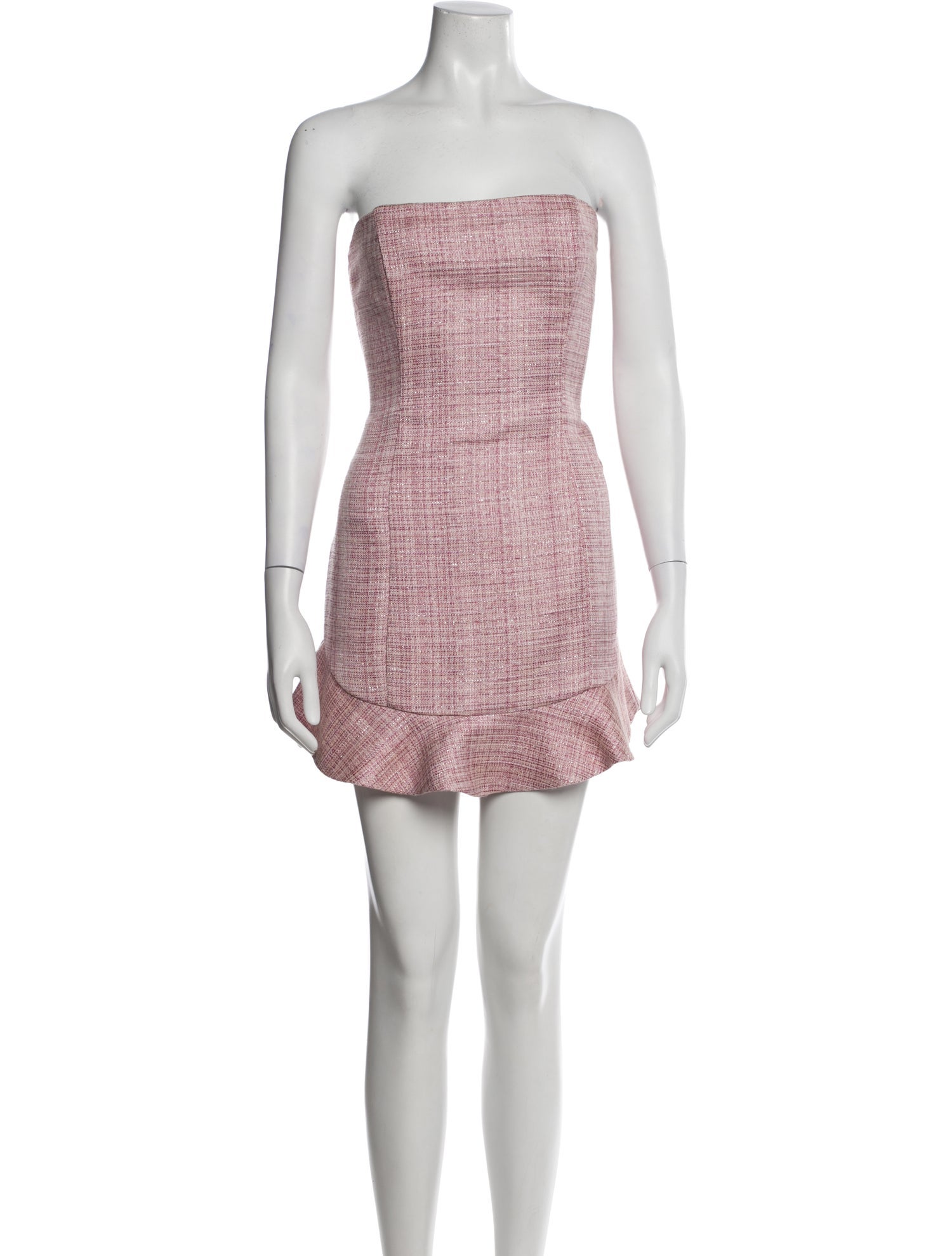 Majorelle Strapless Mini Dress