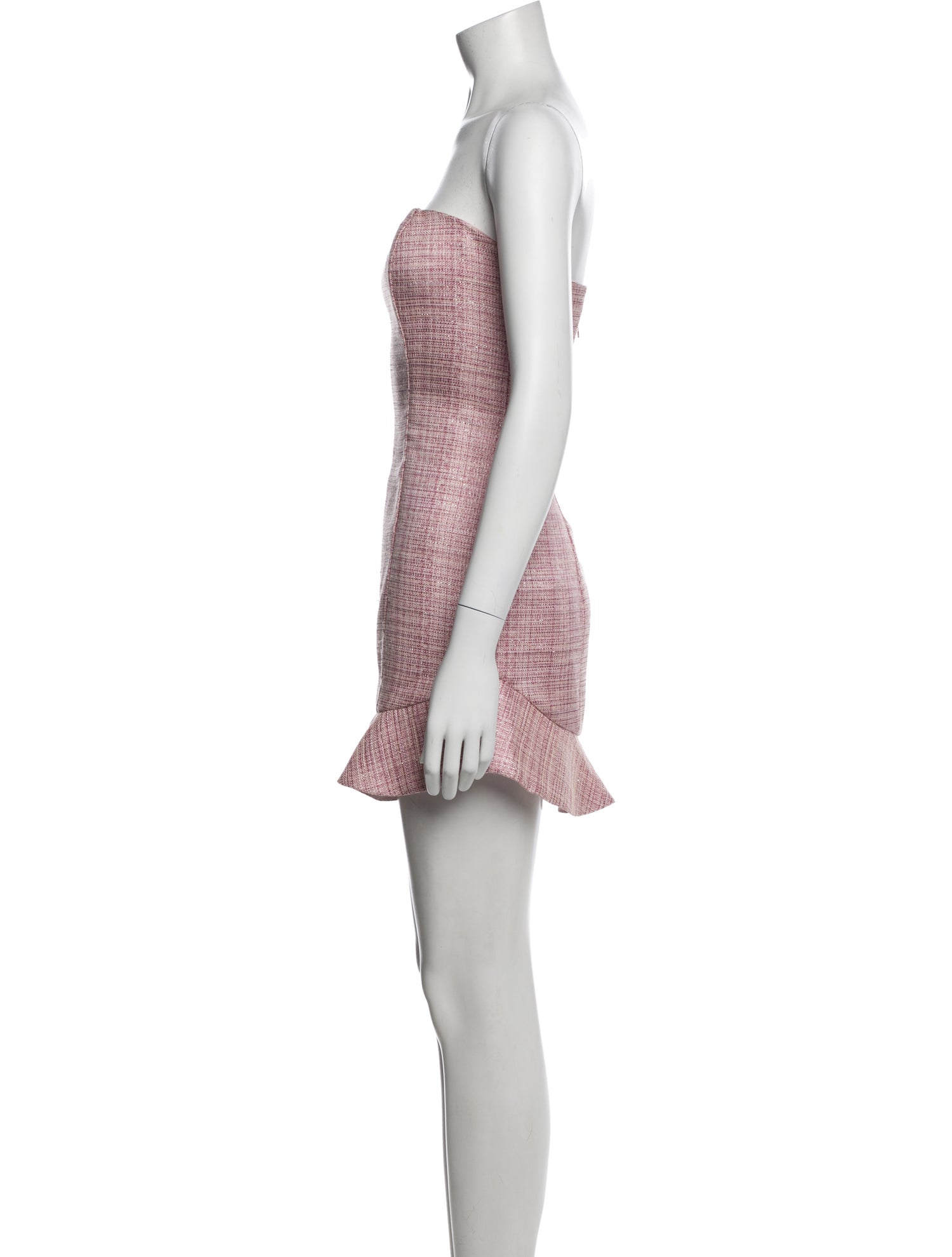 Majorelle Strapless Mini Dress