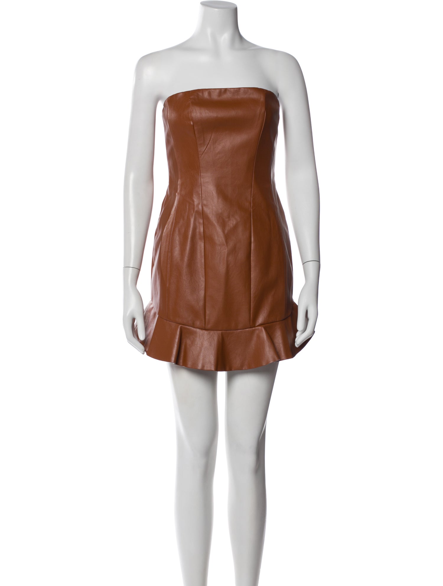 Majorelle Strapless Mini Dress