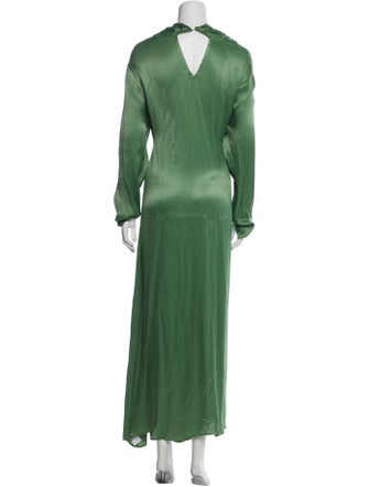 Maria Roch Cowl Neck Long Dress