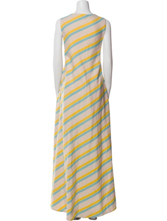 Marrakshi Life Striped Long Dress