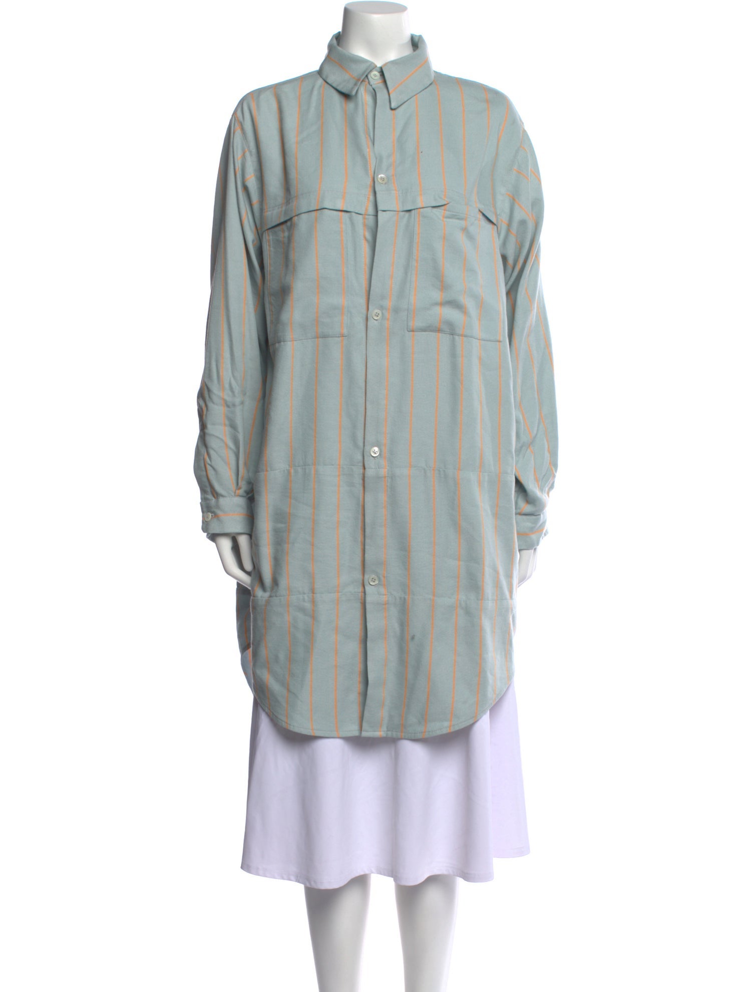 Marrakshi Life Striped Mock Neck Tunic