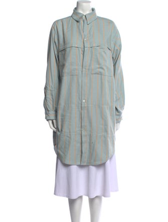 Marrakshi Life Striped Mock Neck Tunic