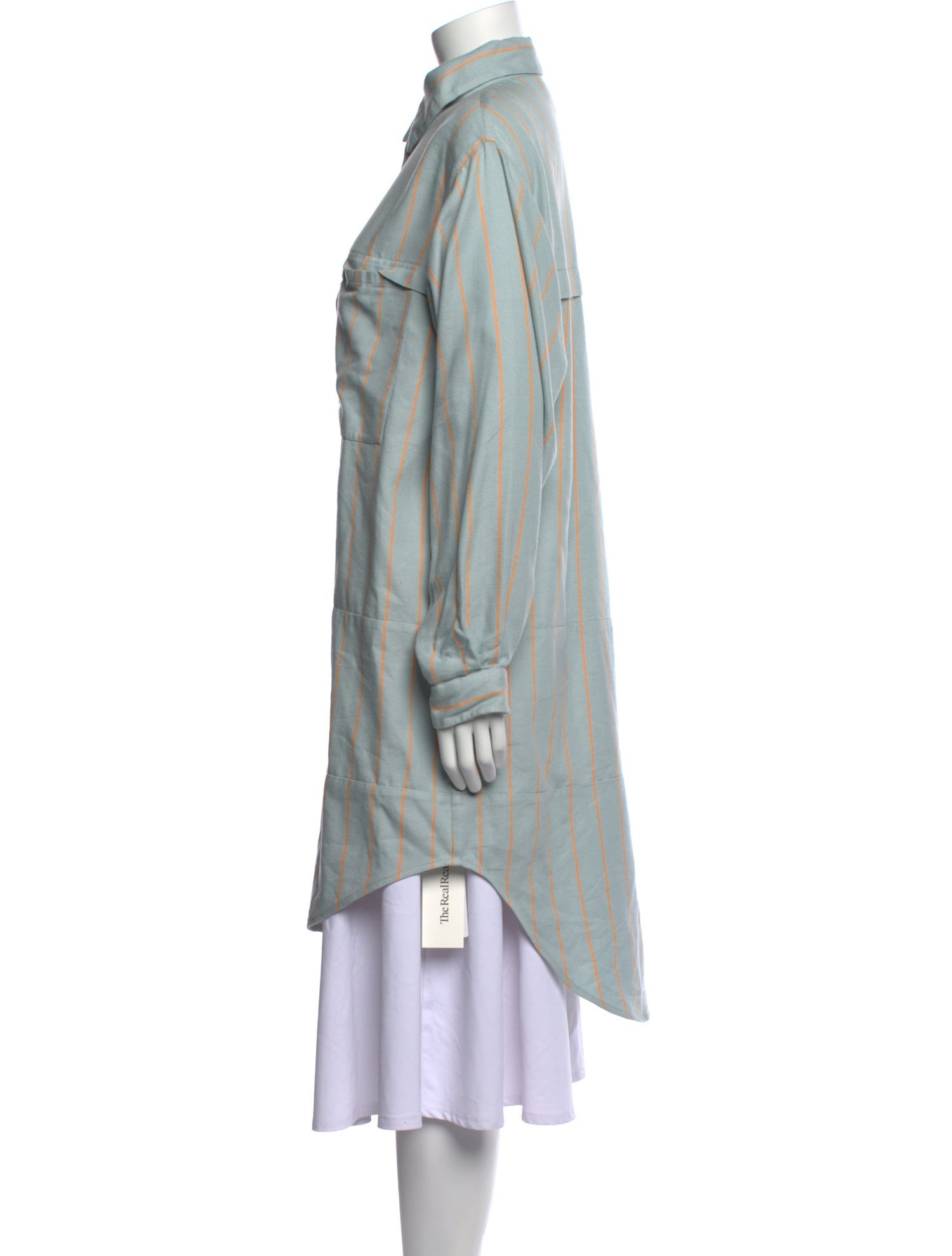 Marrakshi Life Striped Mock Neck Tunic