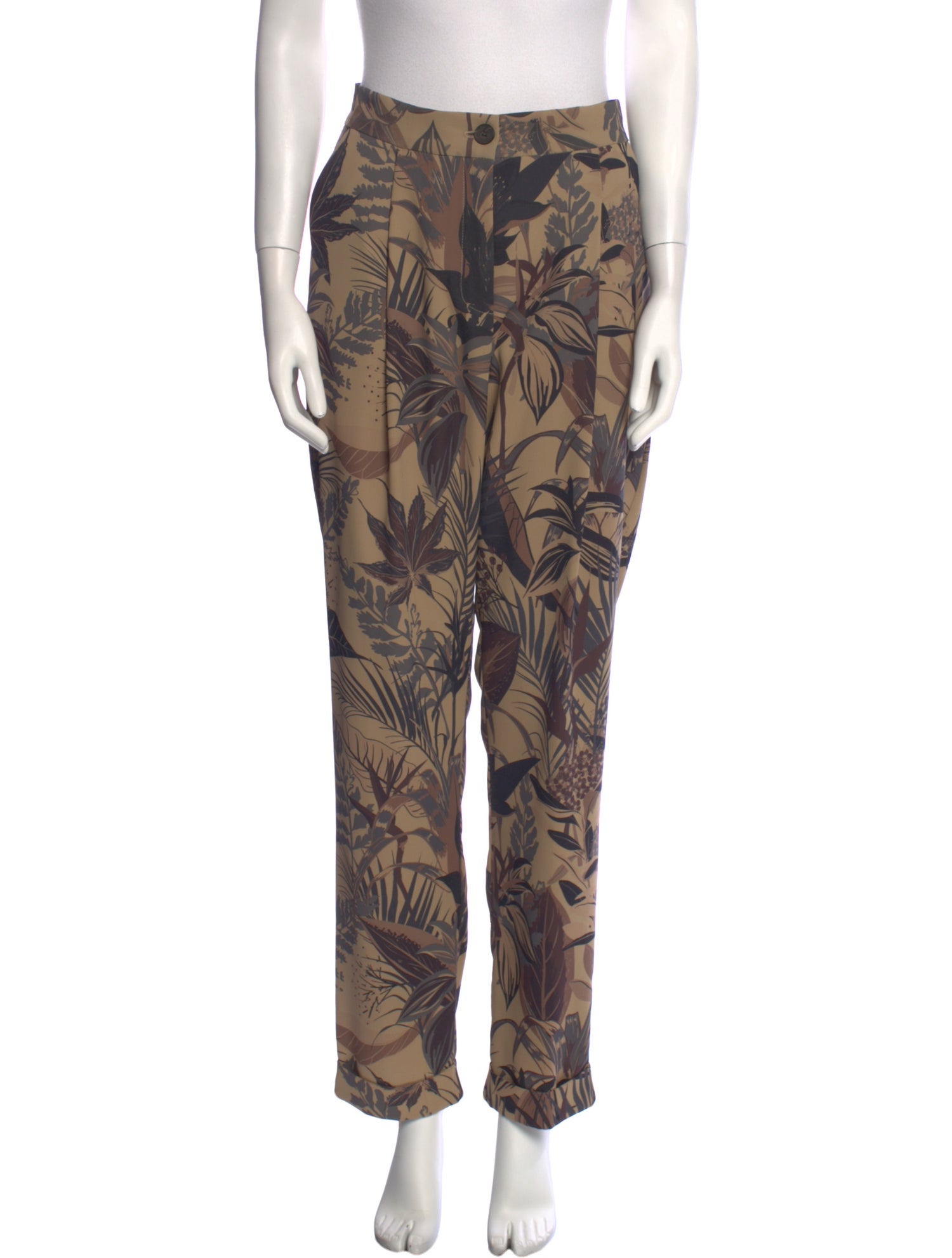 Maskit Printed Straight Leg Pants