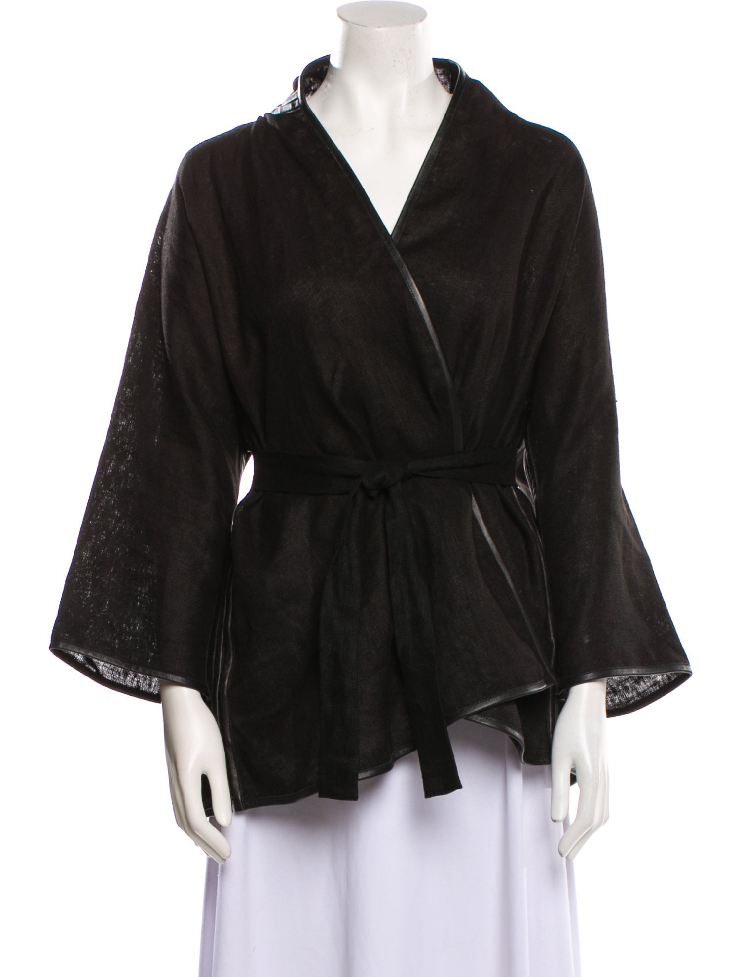 Maskit V-Neck Long Sleeve Cardigan