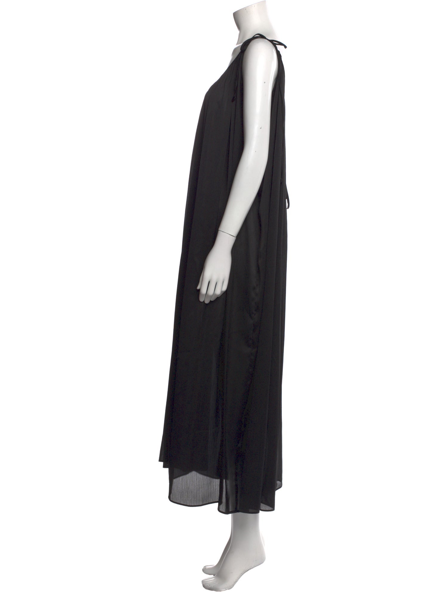 Maskit V-Neck Long Dress