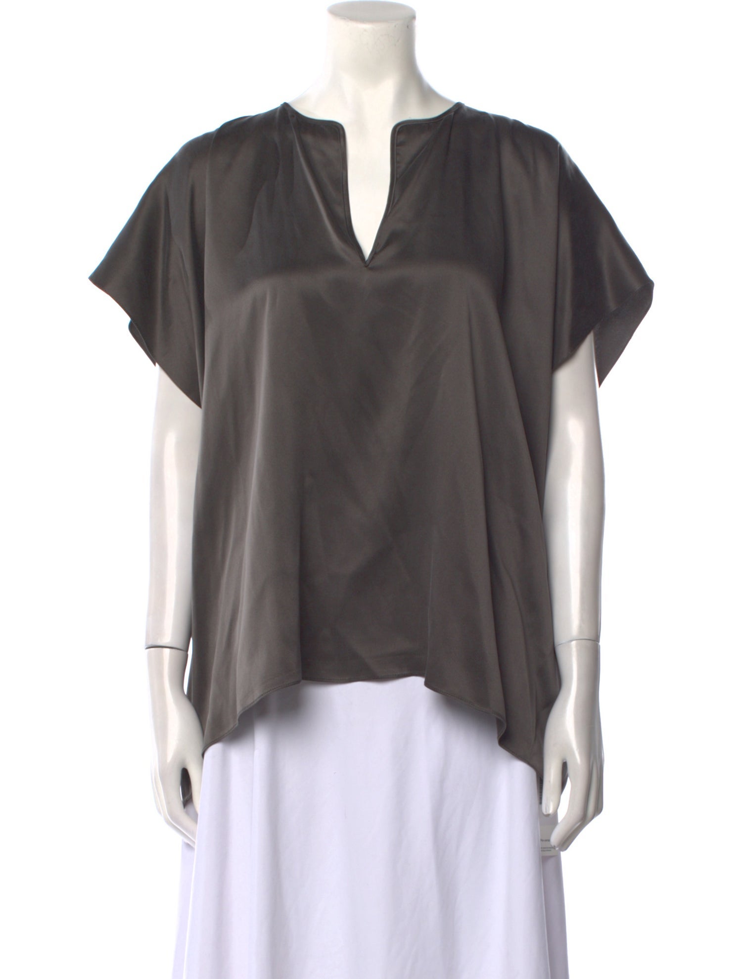 Maskit Silk V-Neck Blouse