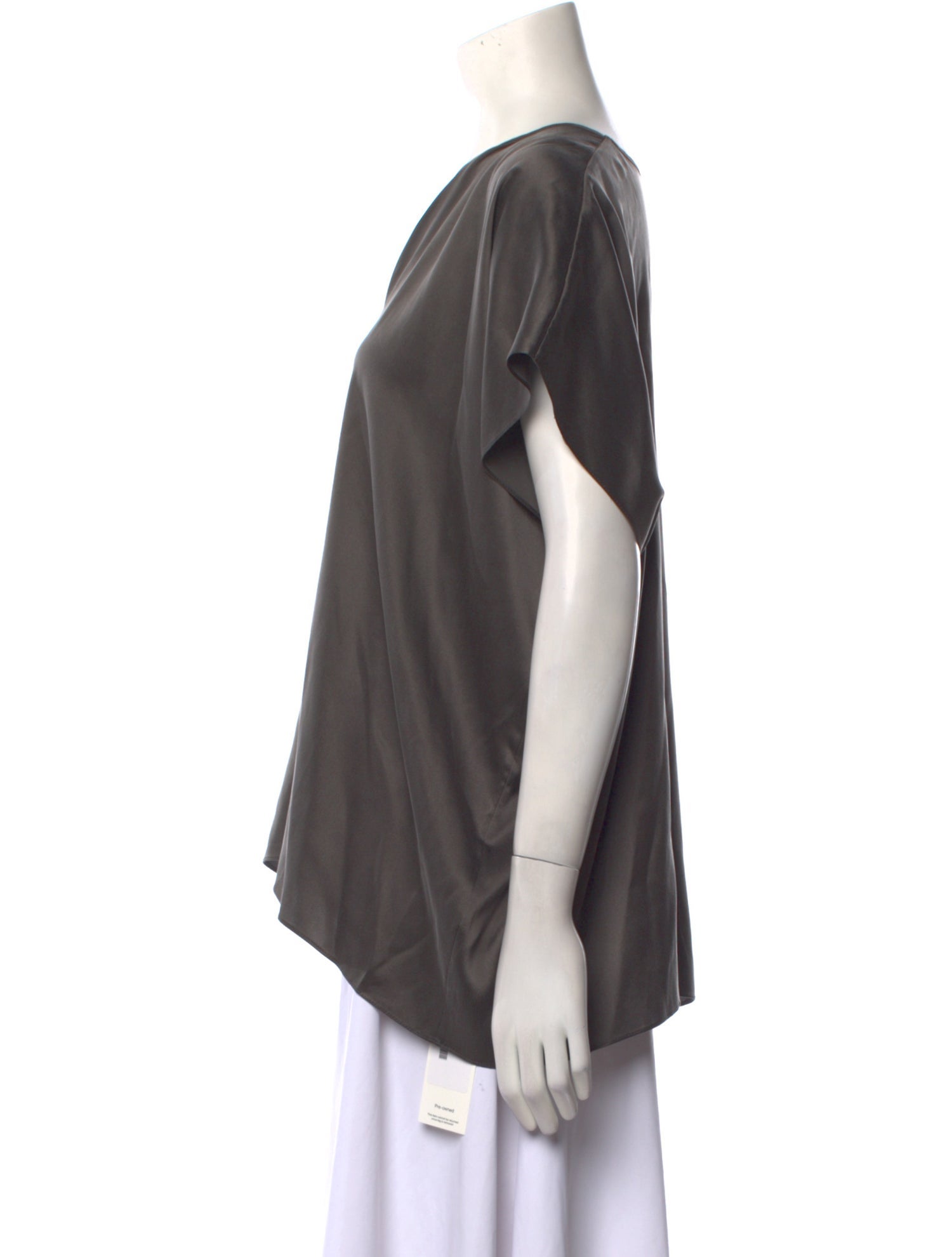 Maskit Silk V-Neck Blouse