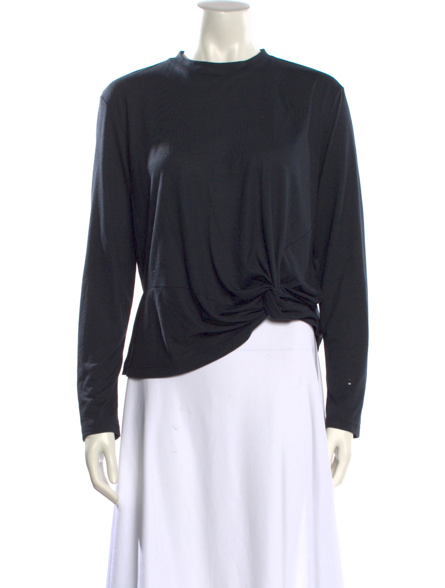 Maskit Crew Neck Long Sleeve Top