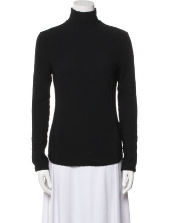 Mame Kurogouchi Turtleneck Long Sleeve Top