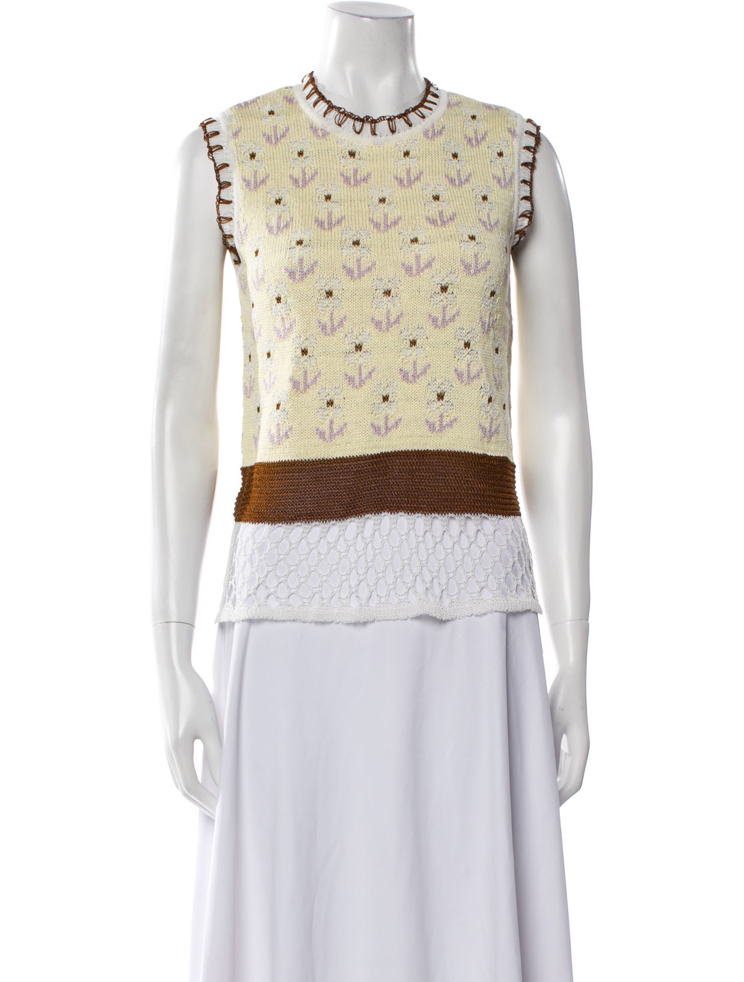 Mame Kurogouchi 2019 Printed Top