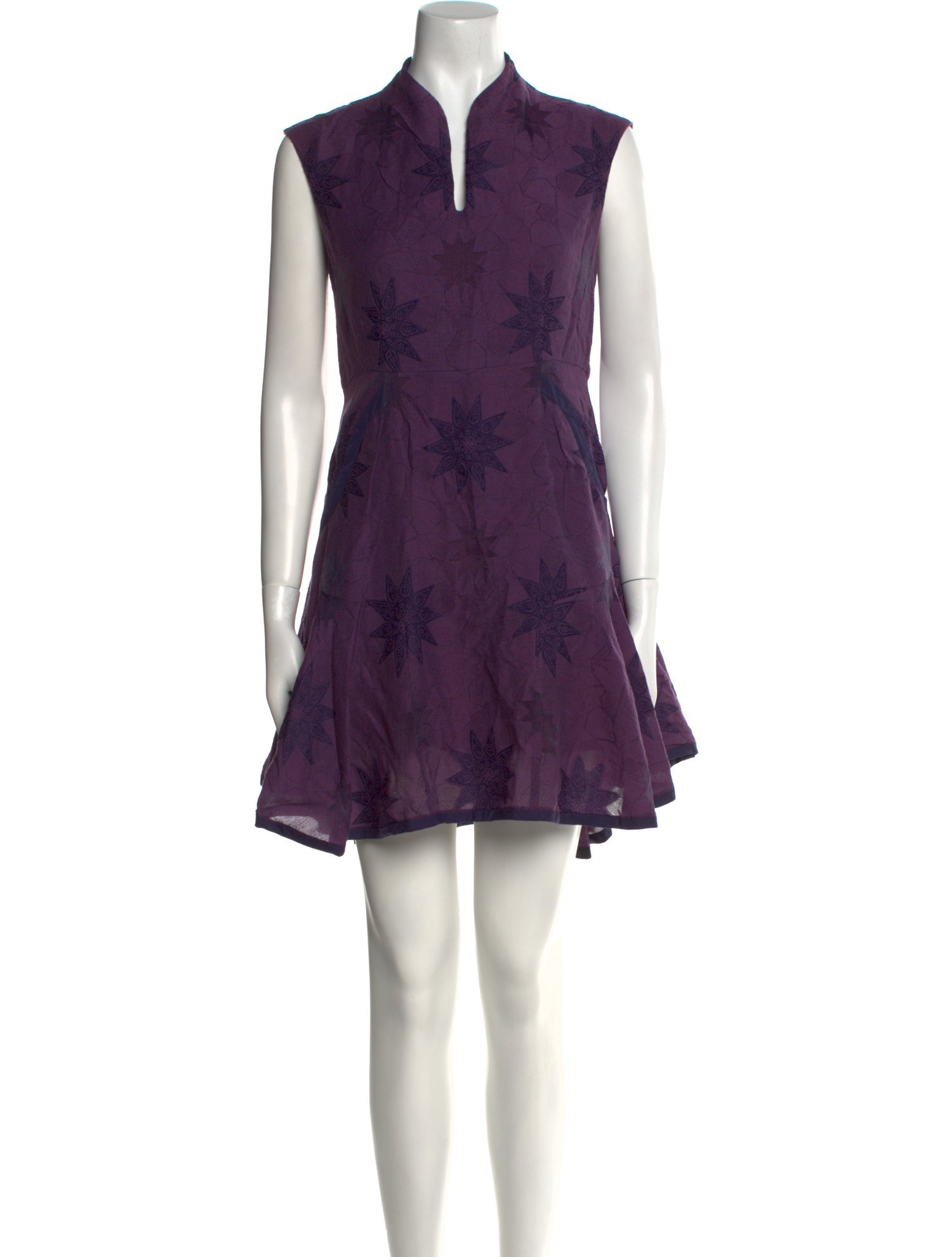 Mame Kurogouchi Printed Mini Dress