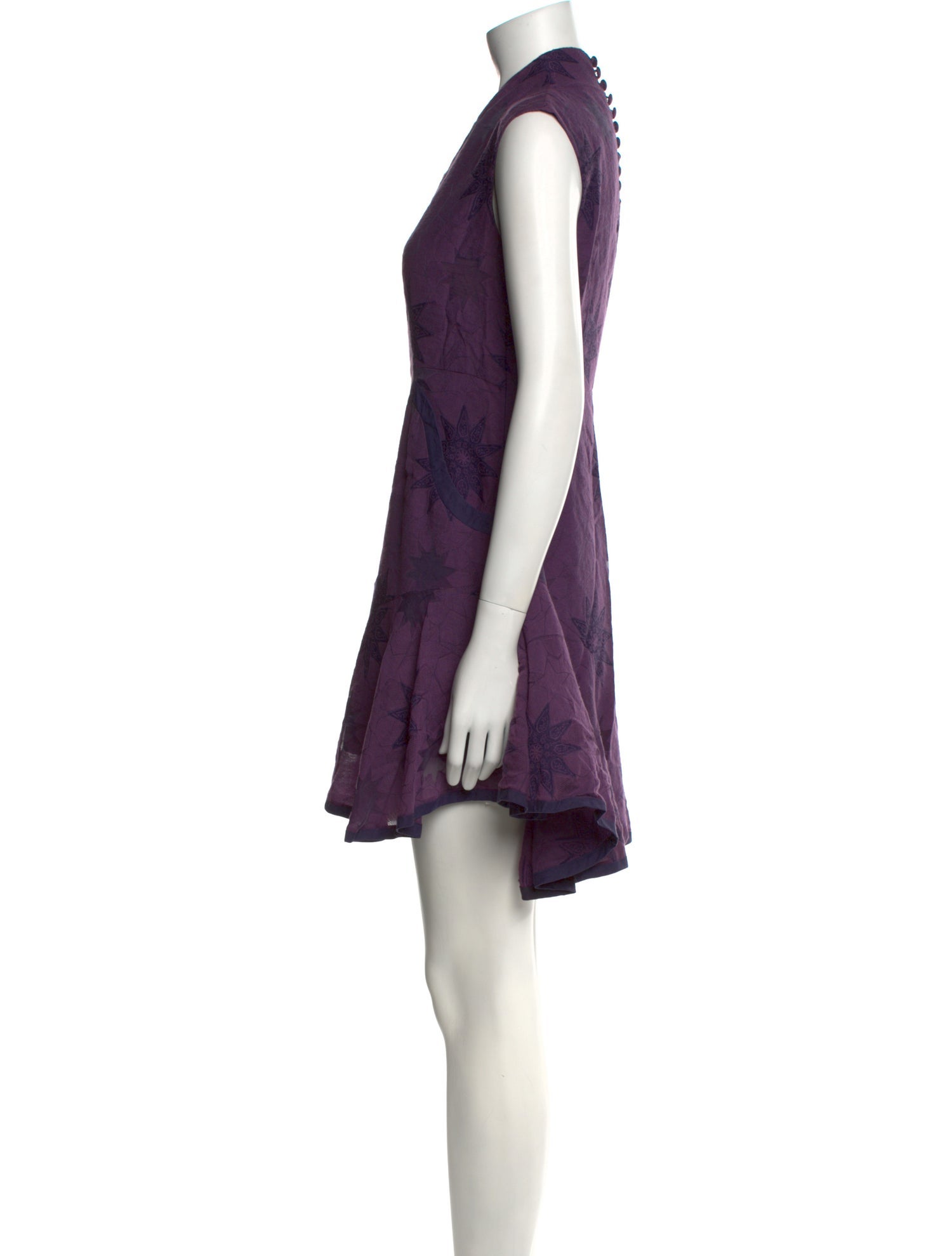 Mame Kurogouchi Printed Mini Dress