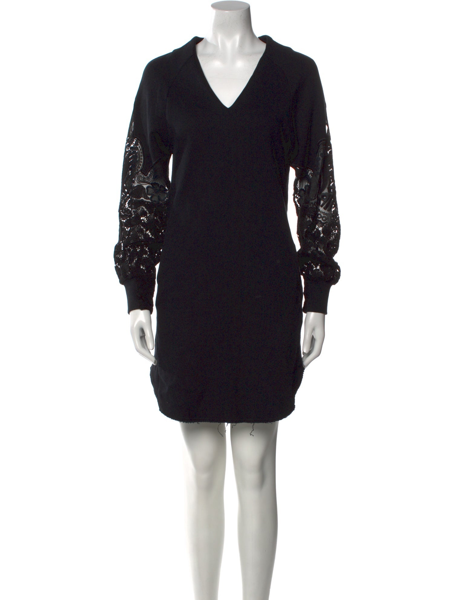 Mame Kurogouchi V-Neck Mini Dress