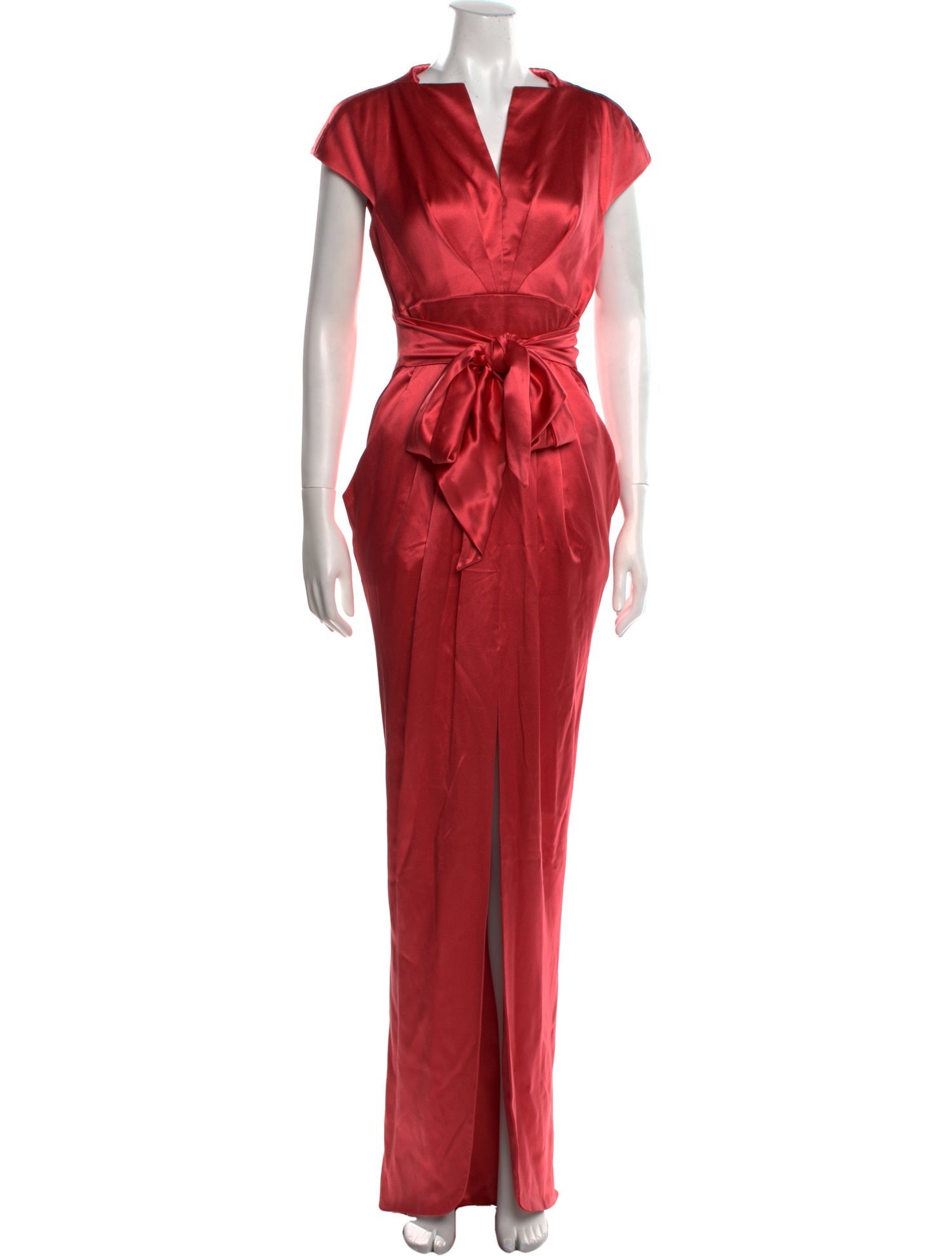 Malandrino Silk Long Dress