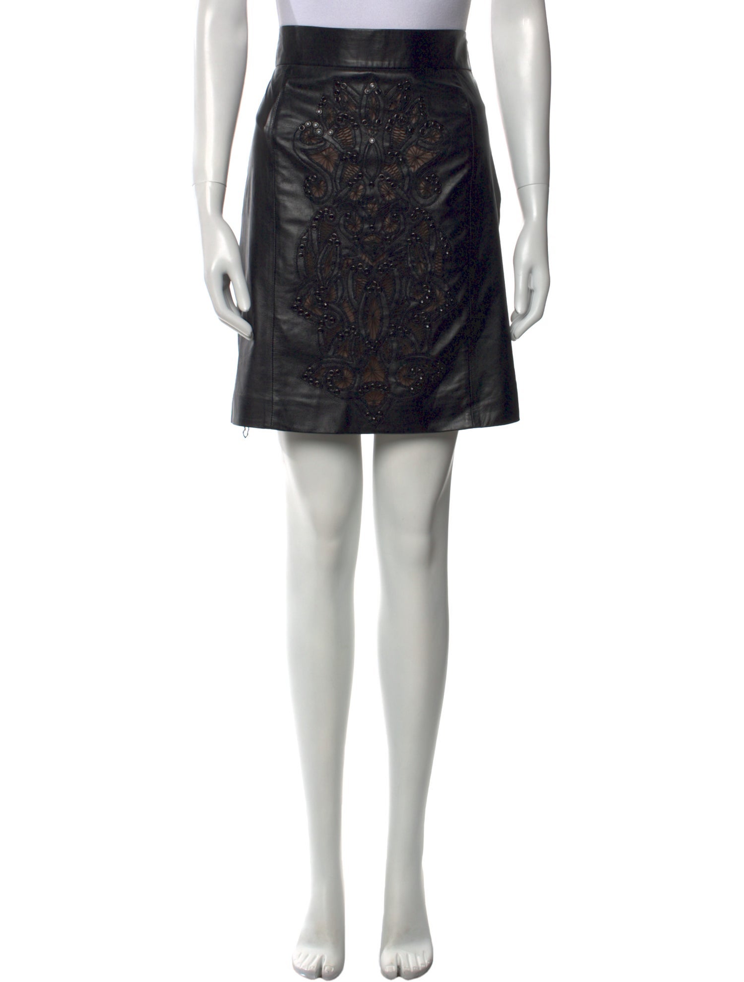 Malandrino Silk Mini Skirt