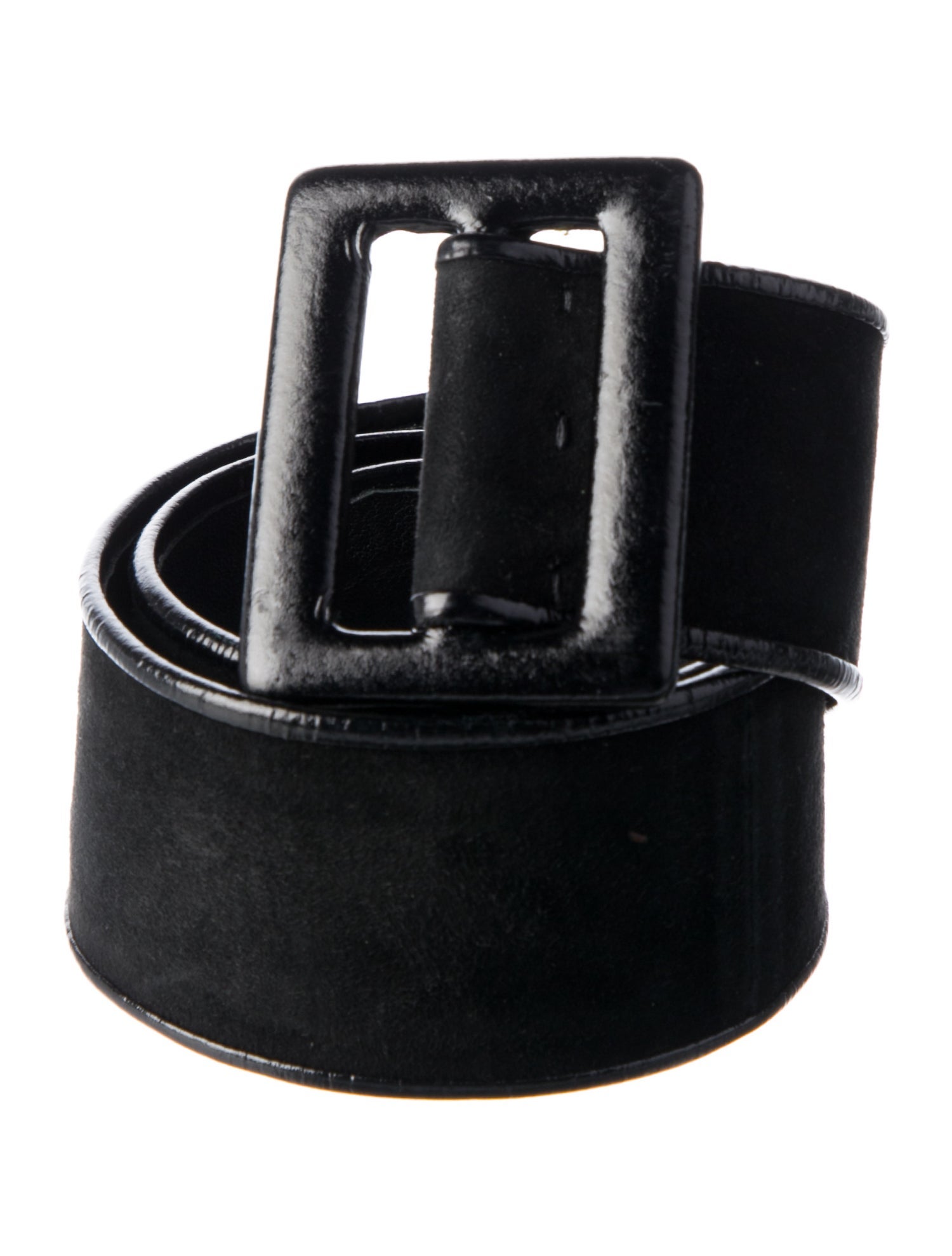 Malandrino Wide Suede Belt